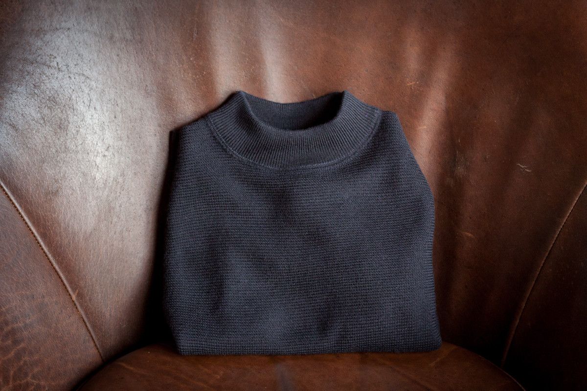 Lemaire × Uniqlo Uniqlo Lemaire - Merino Blended Mock Neck Size US M / EU 48-50 / 2 - 3 Thumbnail