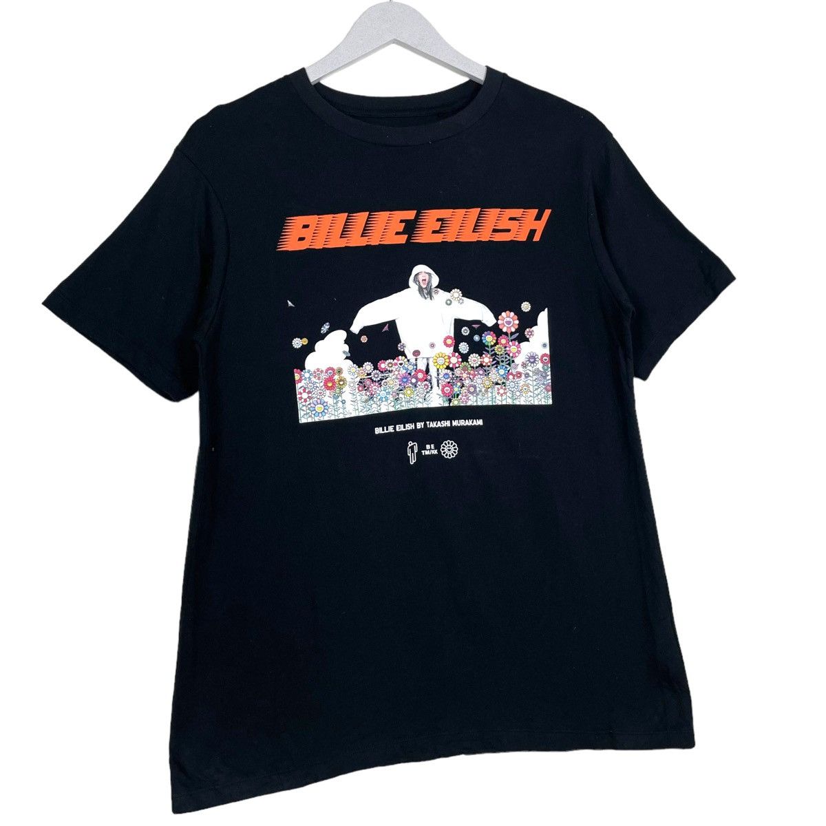 Billie Eilish × Japanese Brand × Takashi Murakami 💥UNIQLO x BILLIE EILISH PROMO BLACK TSHIRT Size US M / EU 48-50 / 2 - 3 Thumbnail
