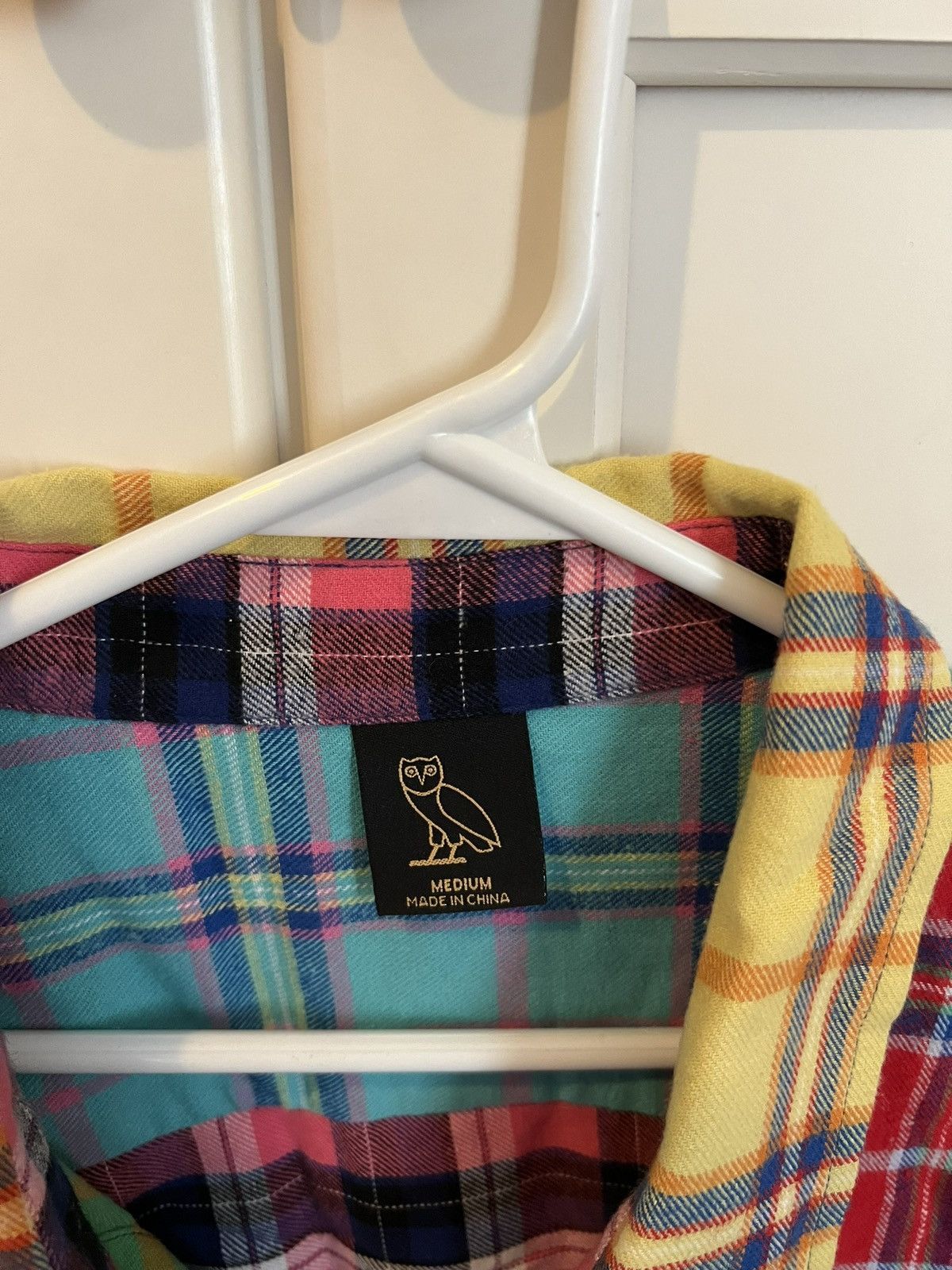 October's Very Own OVO Multi-Colour Flannel Size US M / EU 48-50 / 2 - 2 Thumbnail