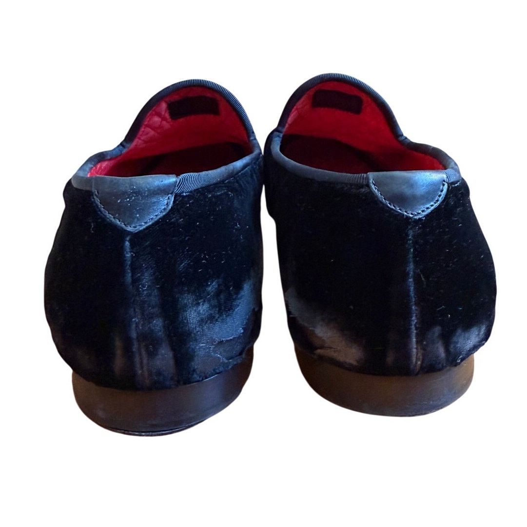 Tom Ford Tom Ford Black Velvet Tassel Loafers Size US 12 / EU 45 - 4 Thumbnail