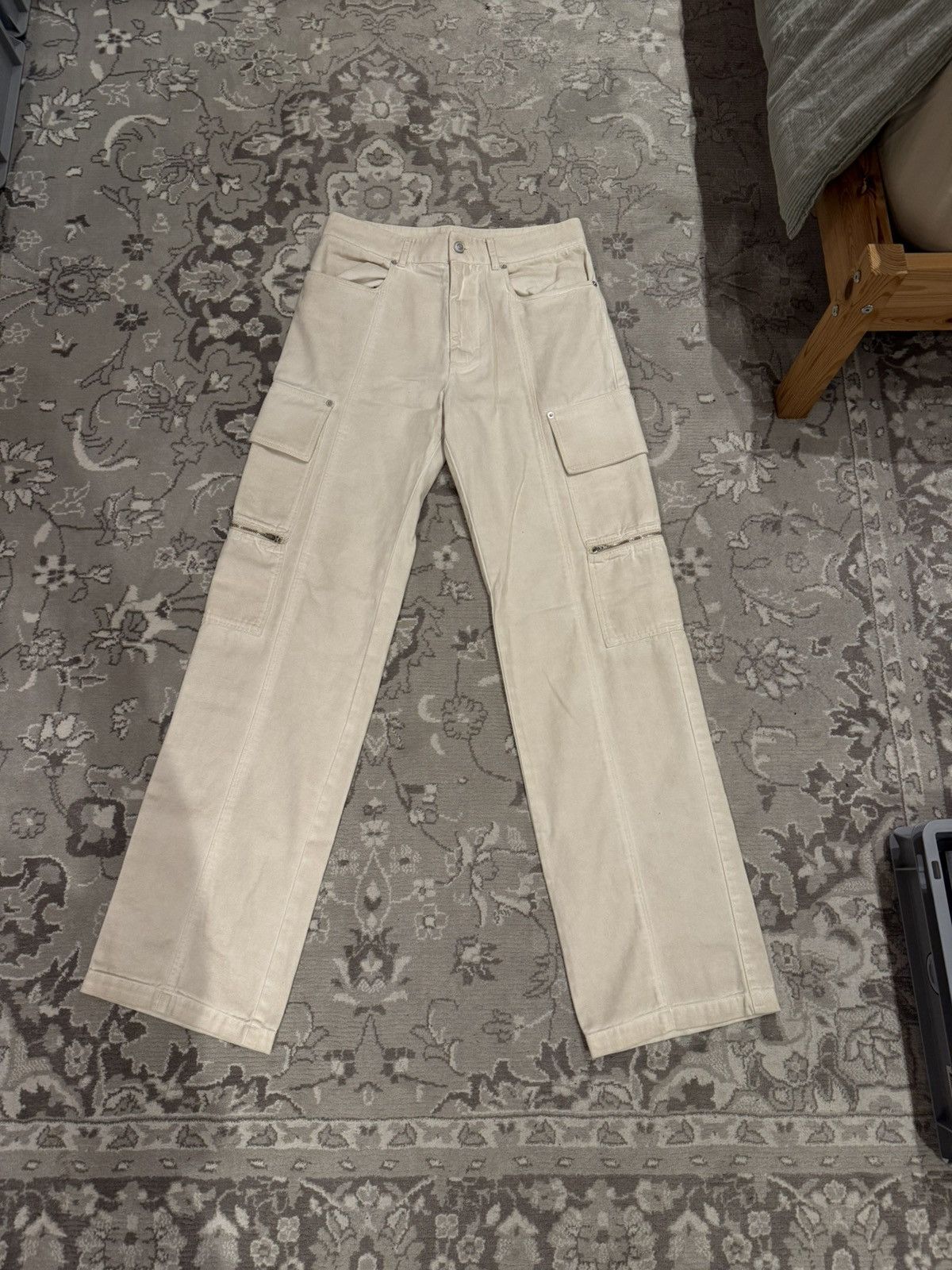 1017 ALYX 9SM Skater Cargo Pants Off-White Size US 28 / EU 44 - 1 Thumbnail
