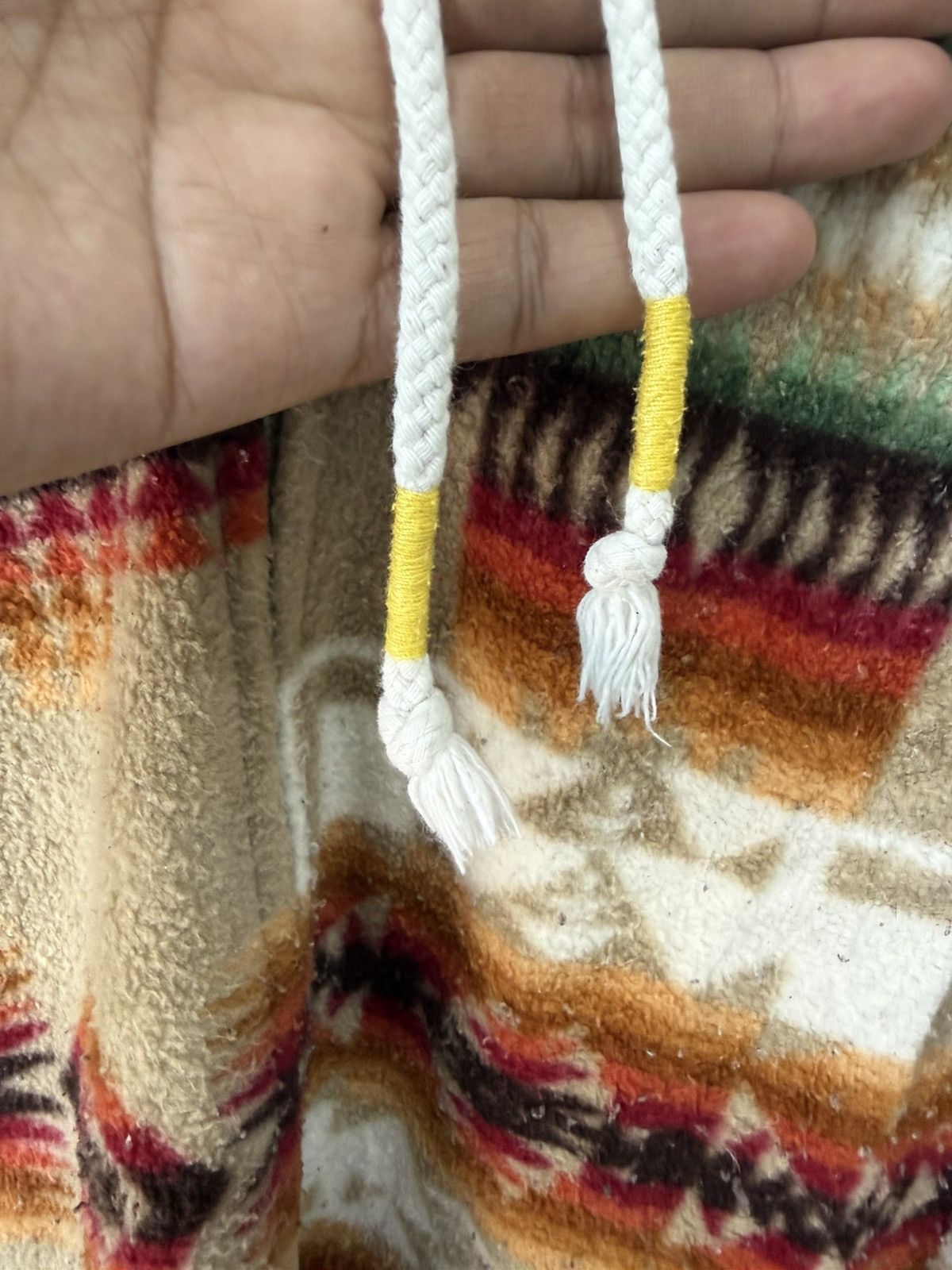 Icy Rabbit Navajo Zipper Fleece Pay Day RABBITS Union Made Aztec Style Size US M / EU 48-50 / 2 - 8 Thumbnail