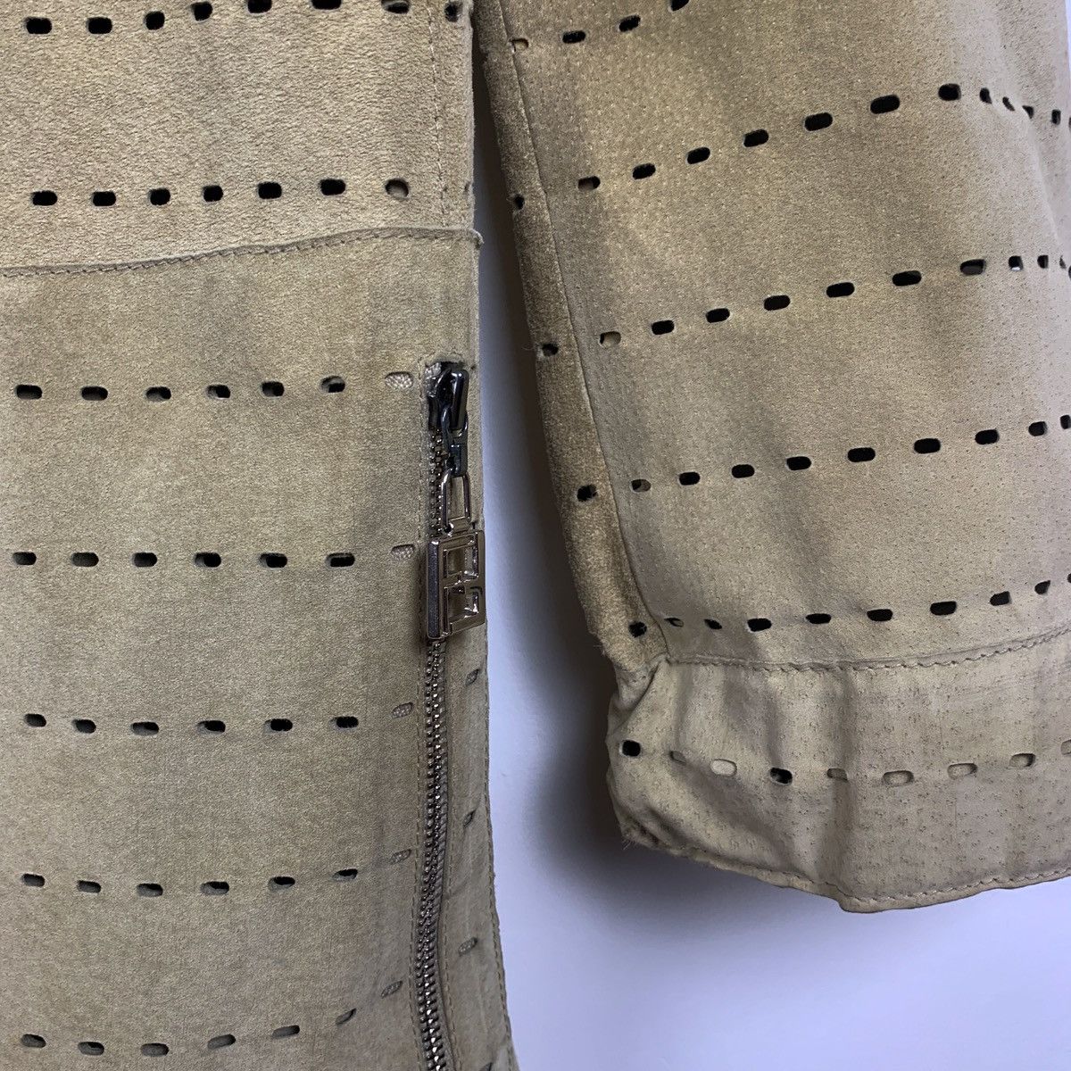 Fendi × Vintage Rare ‼️ Vintage Fendi See Through Leather Jacket Size S / US 4 / IT 40 - 8 Thumbnail