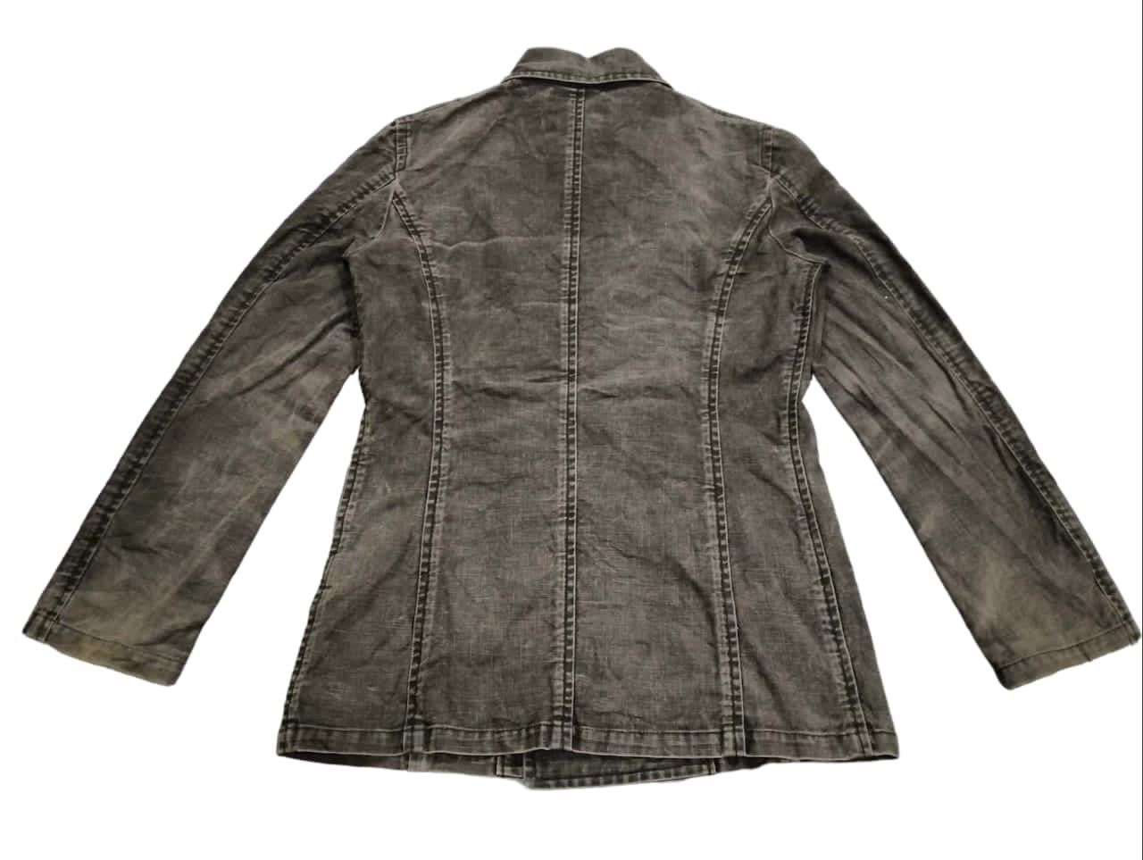 The Difference The Difference Rupert Double Breasted Denim Jacket StoneWash Size US M / EU 48-50 / 2 - 2 Thumbnail