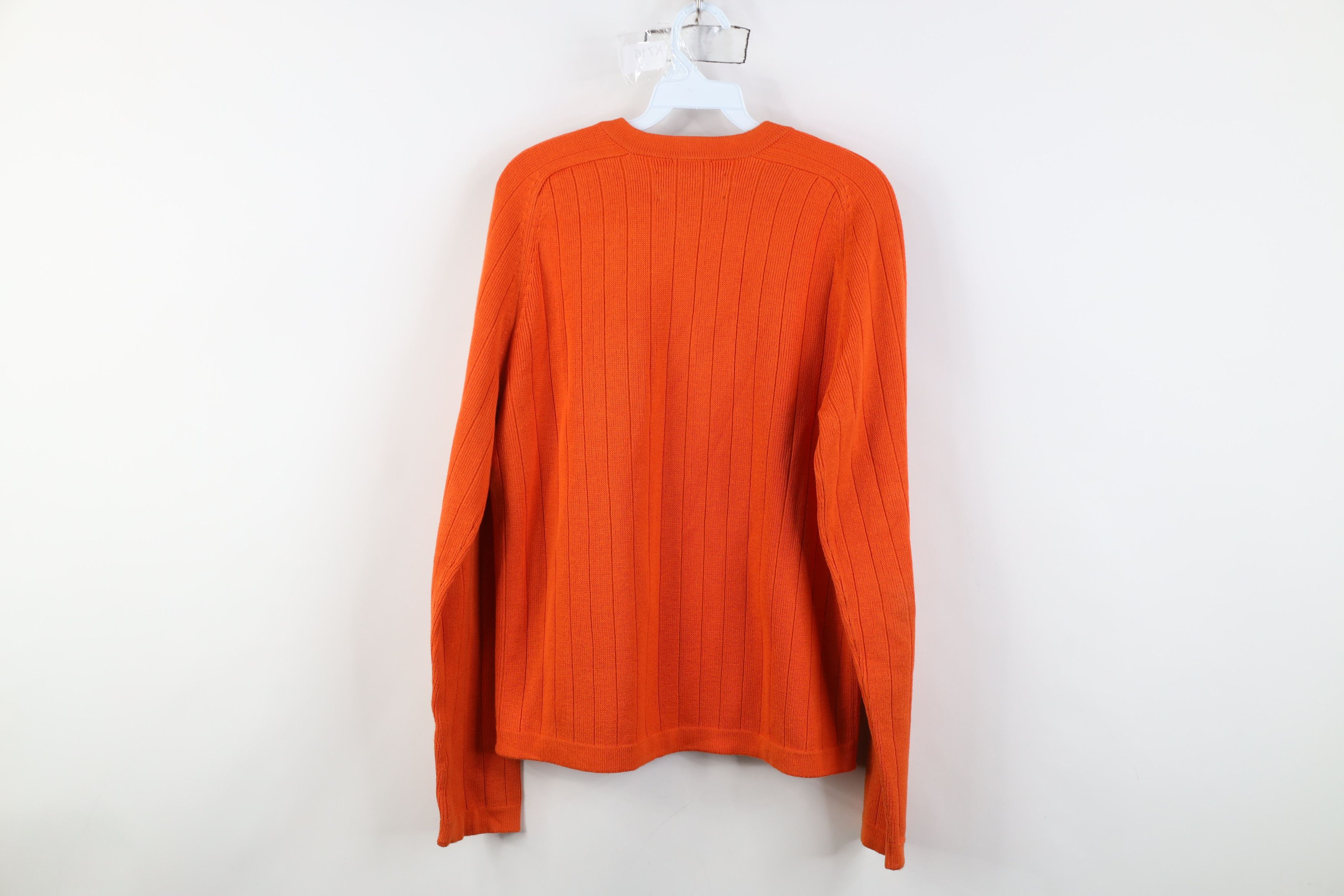 Abercrombie & Fitch Vintage 90s Y2K Abercrombie & Fitch Knit Sweater Orange Size US S / EU 44-46 / 1 - 8 Thumbnail
