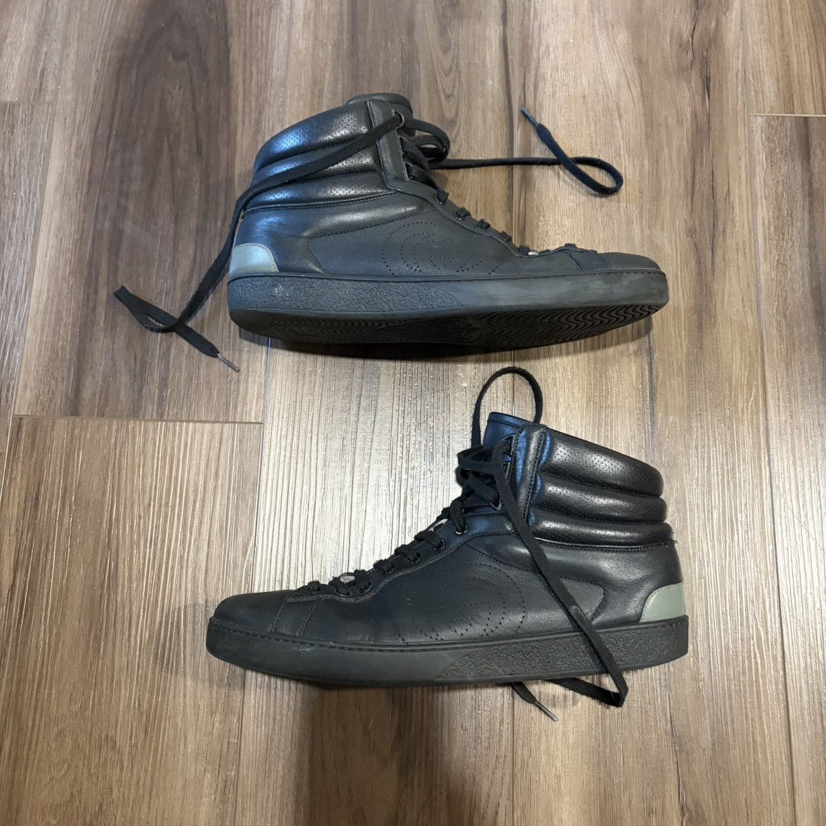 Gucci Gucci Ace hi-top trainers Size US 10 / EU 43 - 3 Thumbnail