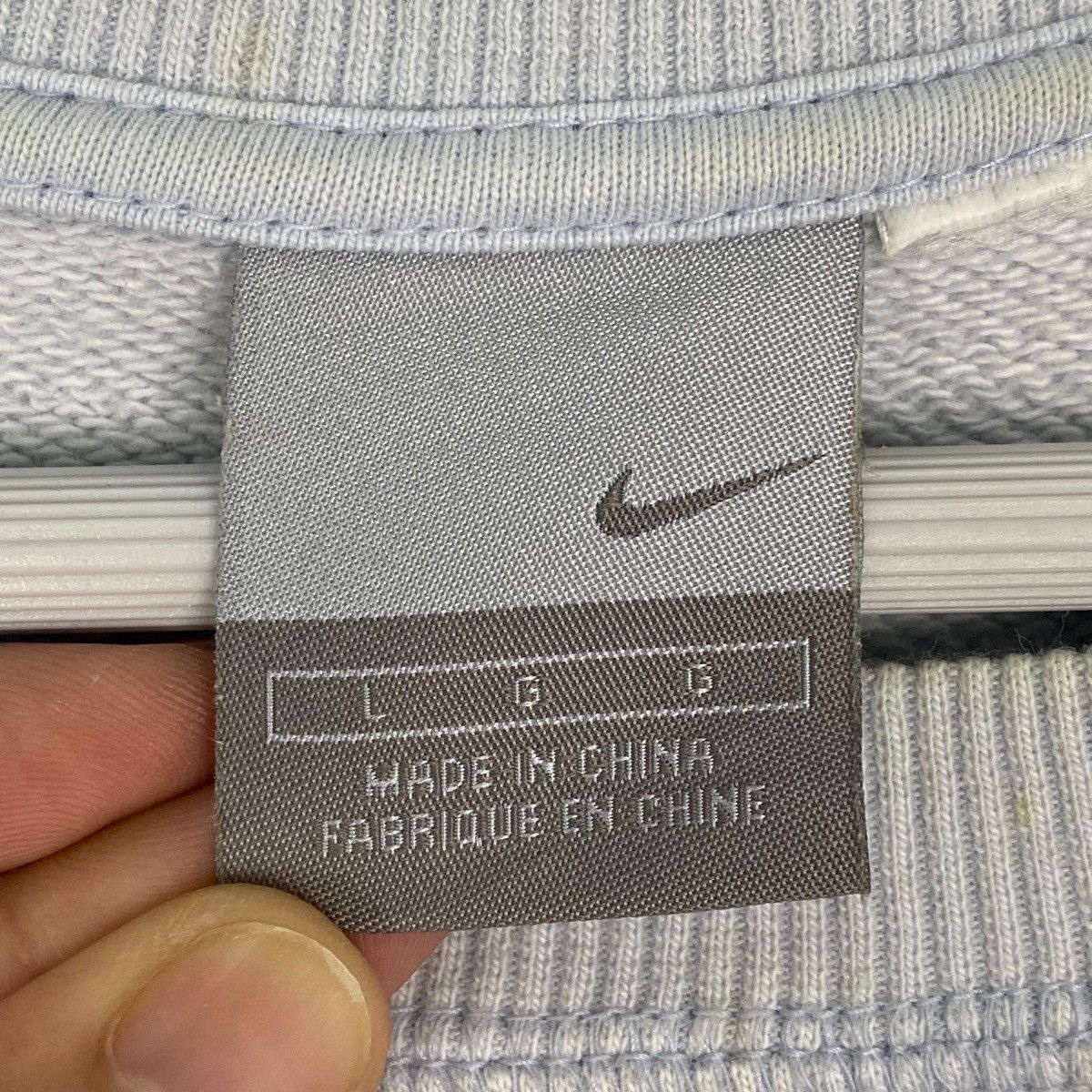 Other Vintage Nike Embroidered Crewneck Sweatshirt SkyBlue Size S Size US S / EU 44-46 / 1 - 8 Thumbnail