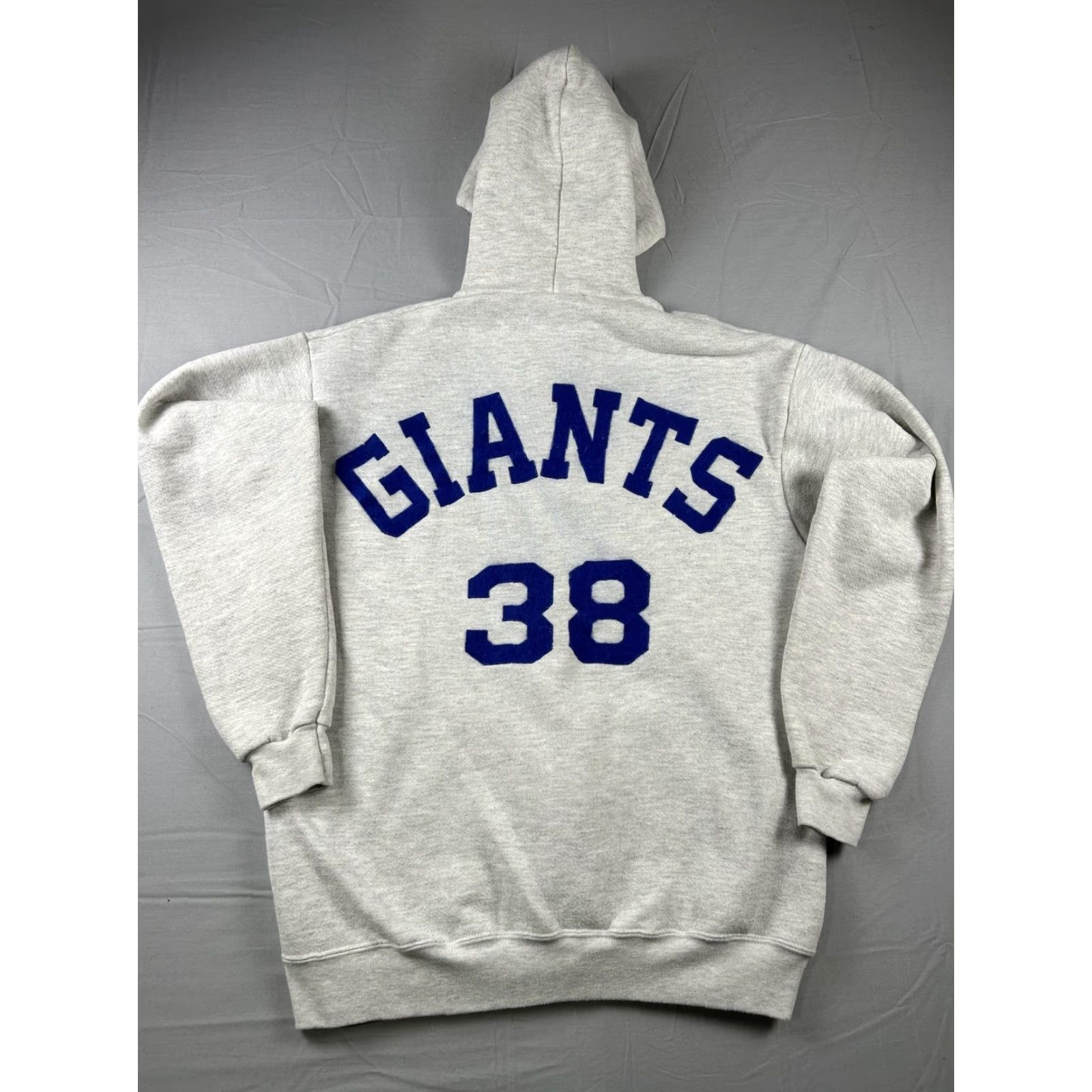 Ebbets Field Flannels VINTAGE Ebbets Field Flannels Hoodie Sweatshirt Giants Gray USA Mens Medium Size US M / EU 48-50 / 2 - 2 Thumbnail
