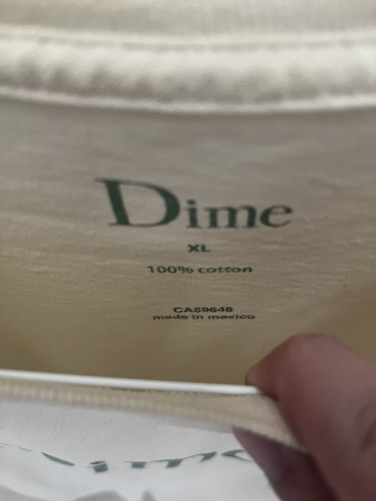Dime × Supreme × Vintage Dime Green logo tee Size US L / EU 52-54 / 3 - 3 Thumbnail