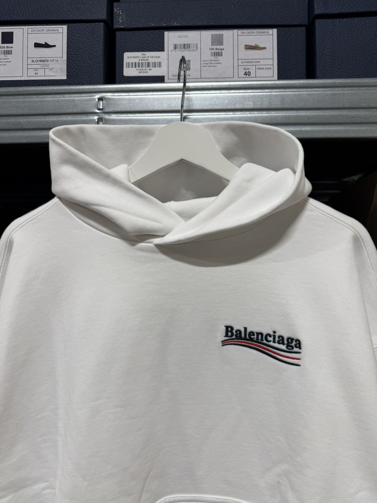 Balenciaga Balenciaga Campaign Political Embroidery Hoodie NEW 1300$ Size US M / EU 48-50 / 2 - 3 Thumbnail