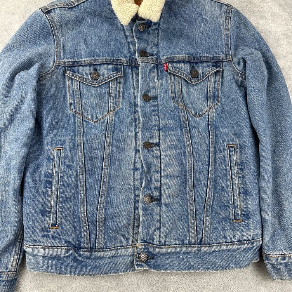 Levi's Levi’s Sherpa Denim Jacket Men’s Size Small Size US S / EU 44-46 / 1 - 7 Thumbnail
