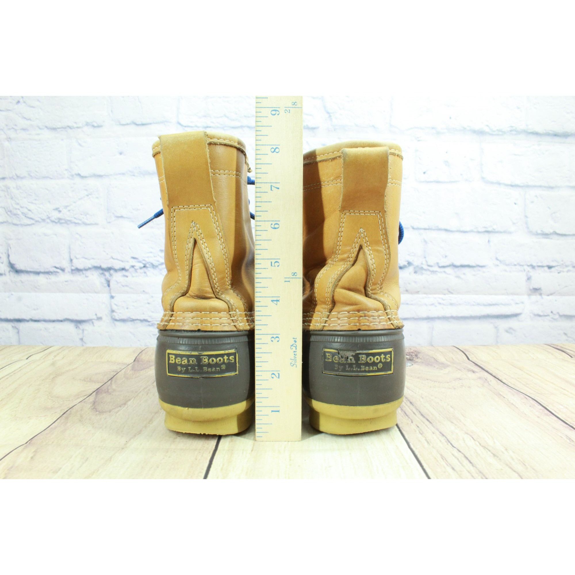 L.L. Bean × Leather LL Bean Leather 8" Insulated Gore-Tex Ankle Duck Boots Size US 10 / IT 40 - 5 Thumbnail
