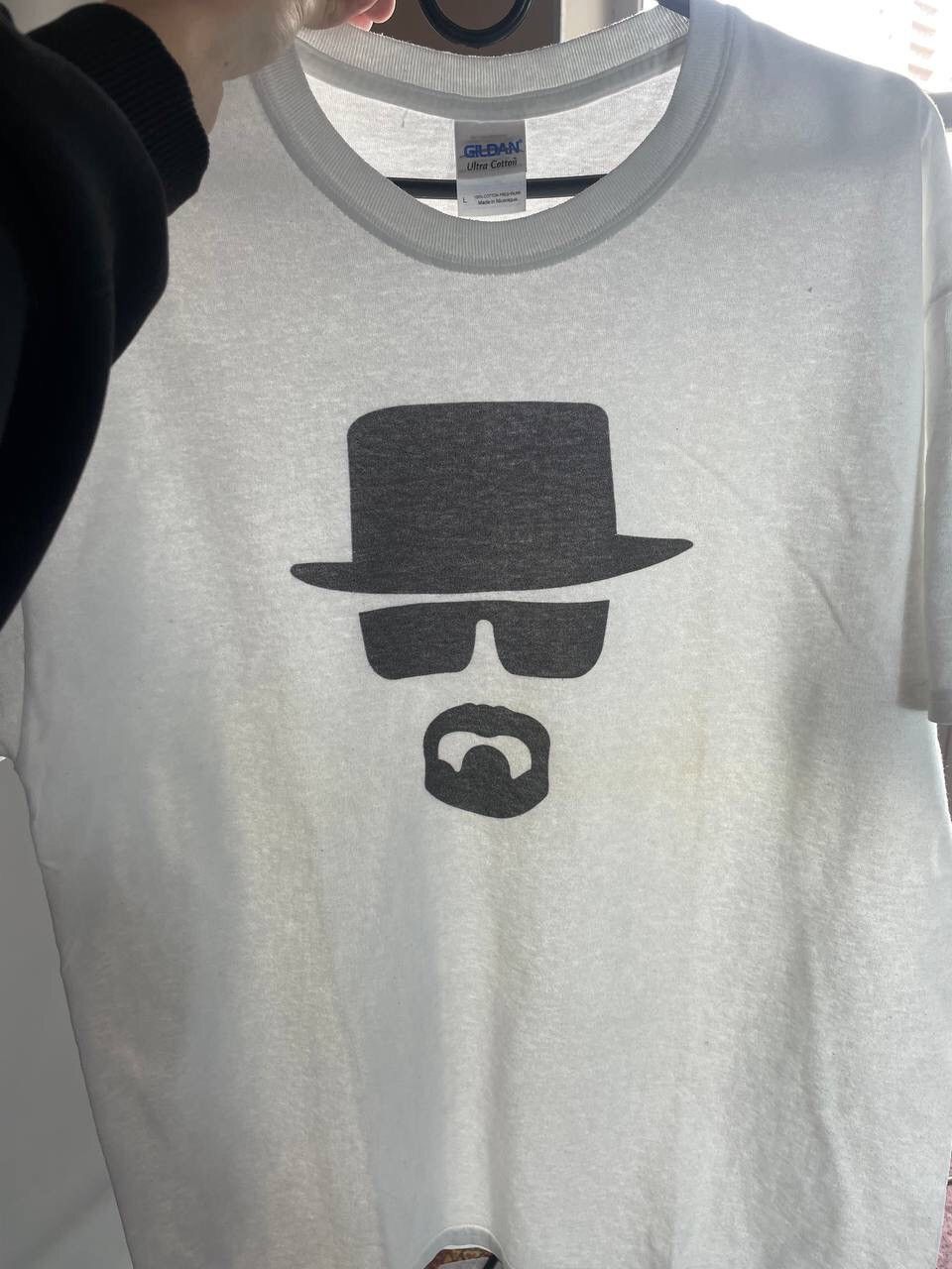 Japanese Brand × Vintage Vintage Breaking Bad Heisenberg Face Tee T-Shirt Y2K Size US L / EU 52-54 / 3 - 7 Thumbnail