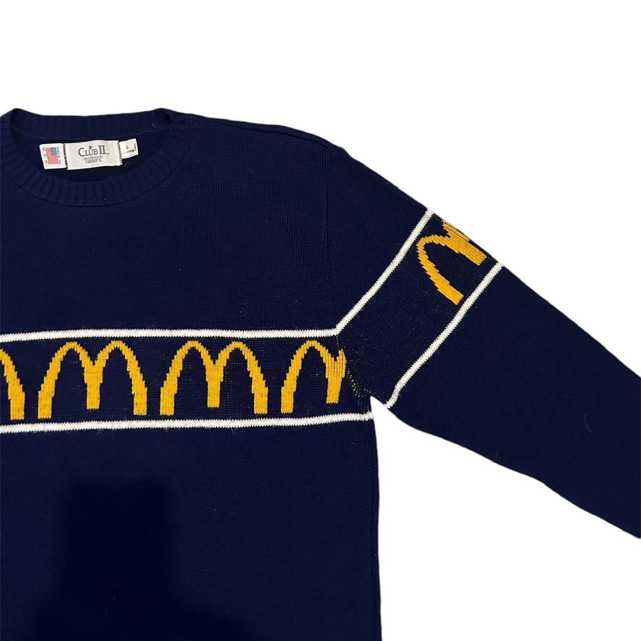 Vintage Vintage McDonald’s Sweater Size US L / EU 52-54 / 3 - 3 Thumbnail