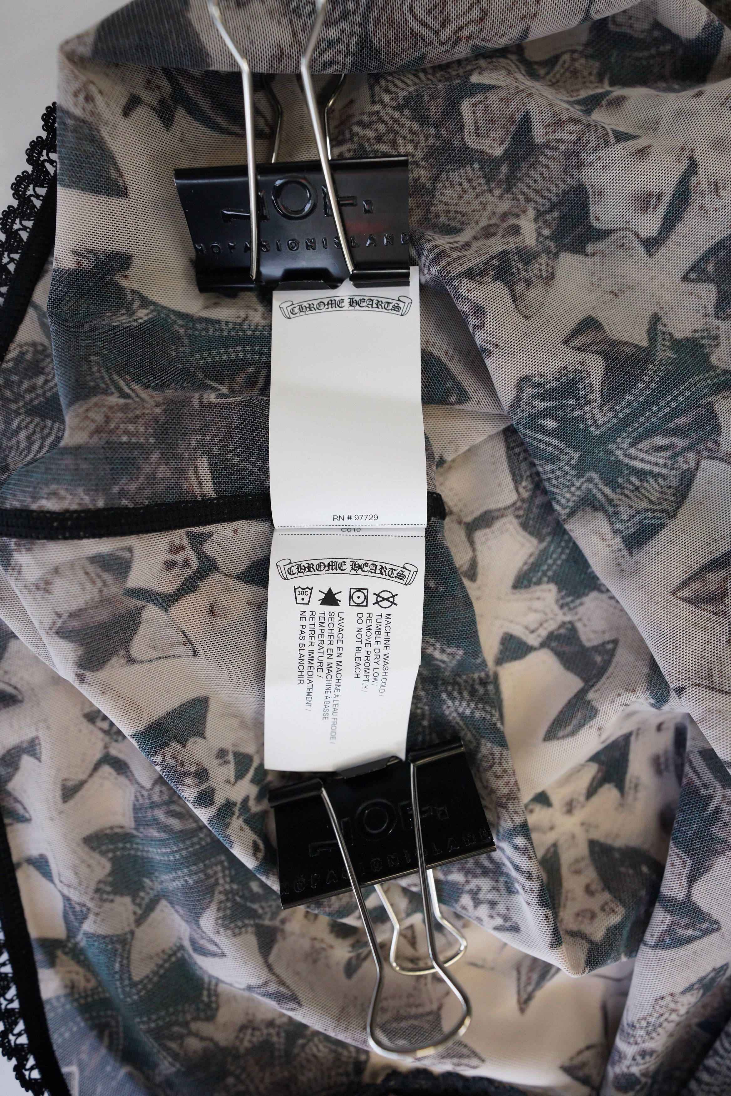 Chrome Hearts Chrome Hearts Waterfall Cross Print Sheer Mesh Dress Size M / US 6-8 / IT 42-44 - 15 Thumbnail
