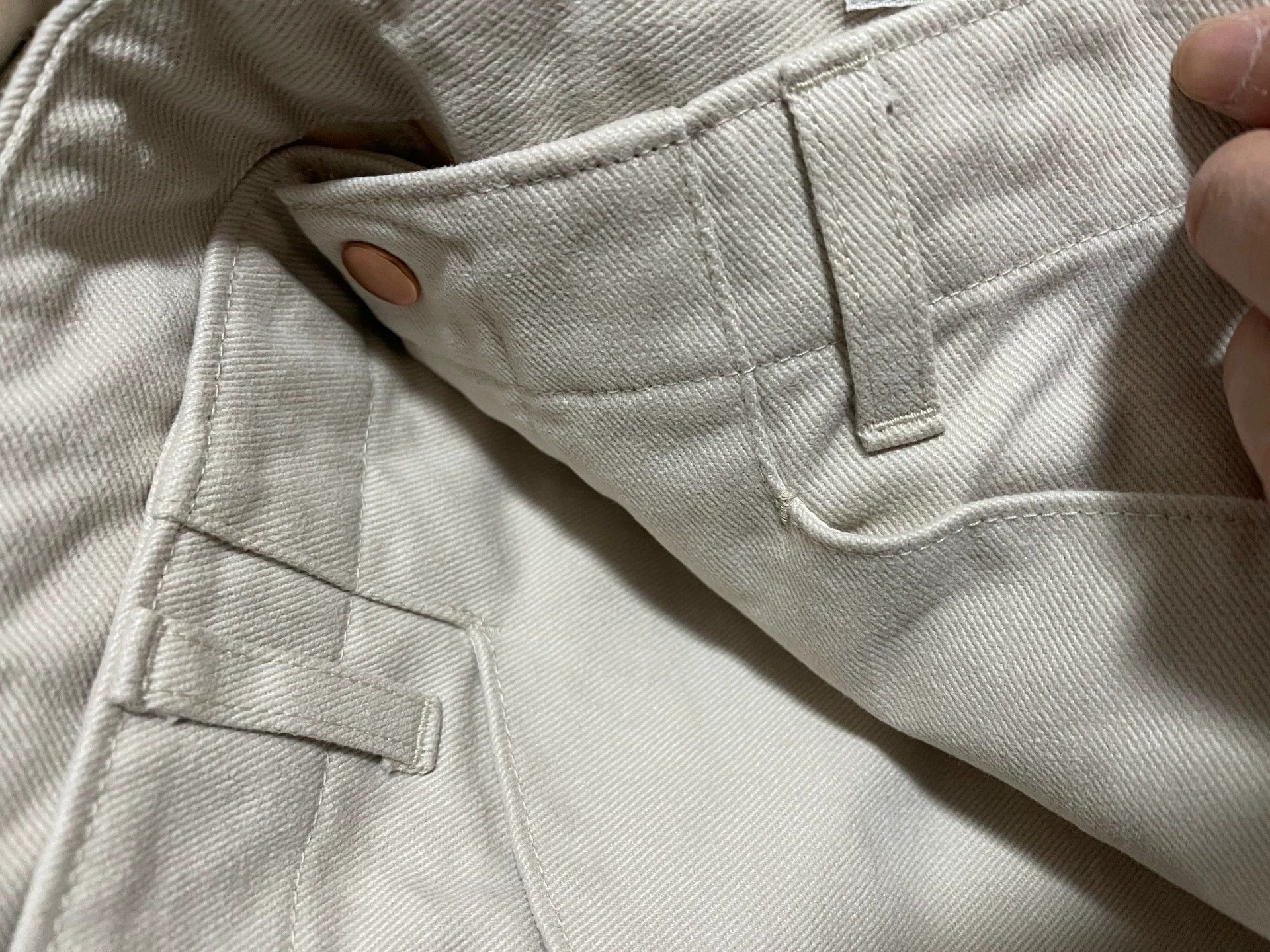 Comoli comoli 25aw white cotton twill zip short jacket size 2 thick Size US M / EU 48-50 / 2 - 7 Thumbnail