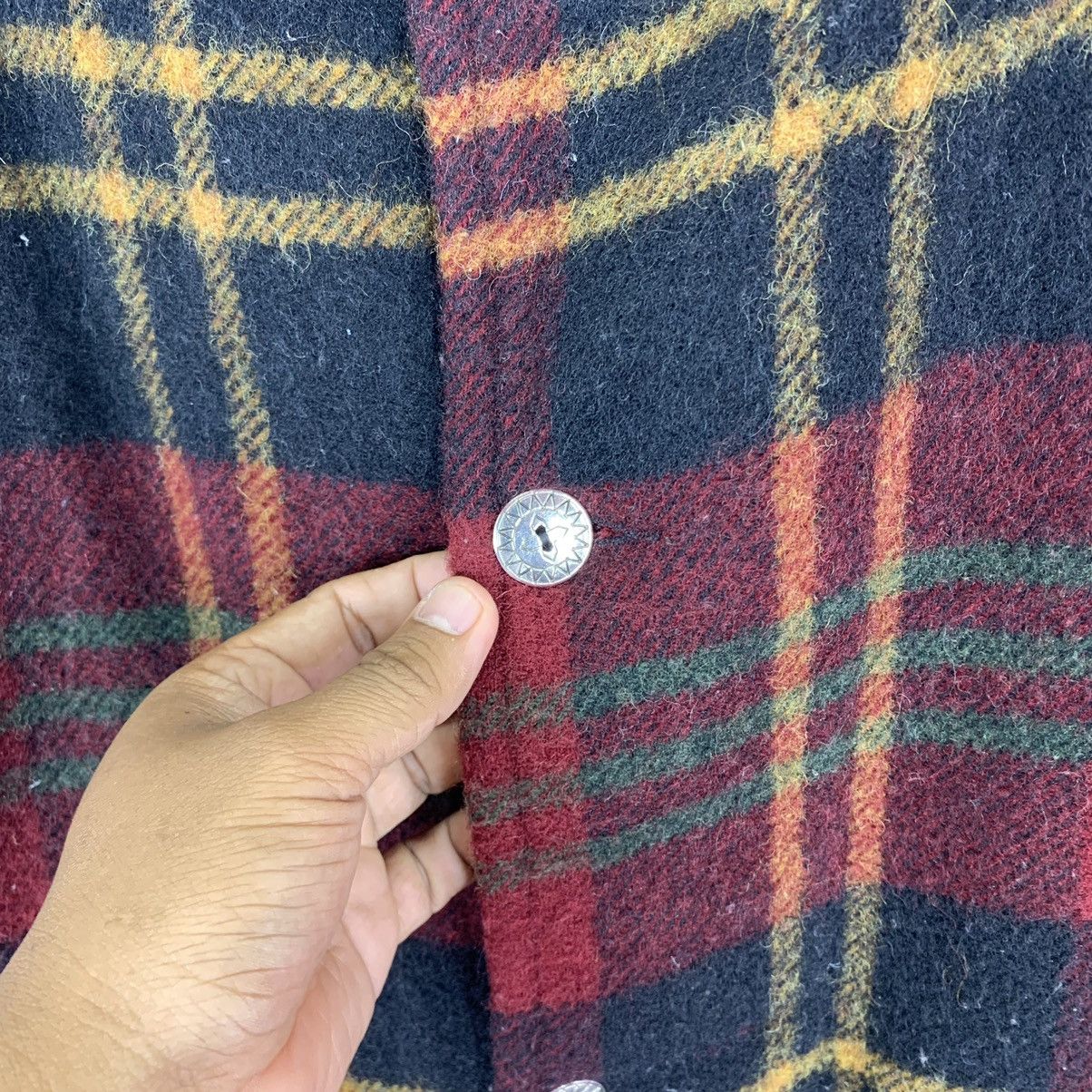 Vintage × Woolrich Woolen Mills Vintage 80s Woolrich Woolen Mills Tartan Wool Button Jacket Size US XL / EU 56 / 4 - 8 Thumbnail