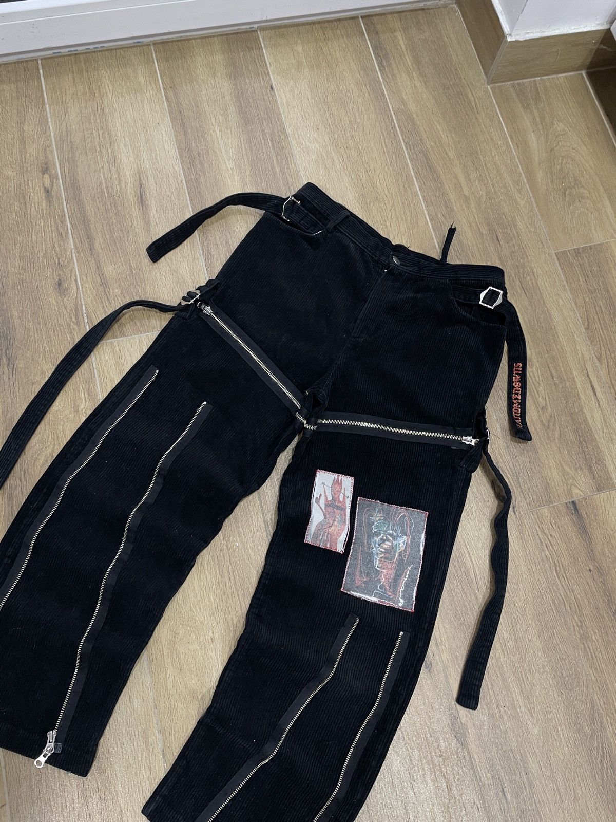 Vintage Vintage Avant Garde Pants Baggy Japanese Vintage Y2K Rare Size US 30 / EU 46 - 4 Thumbnail