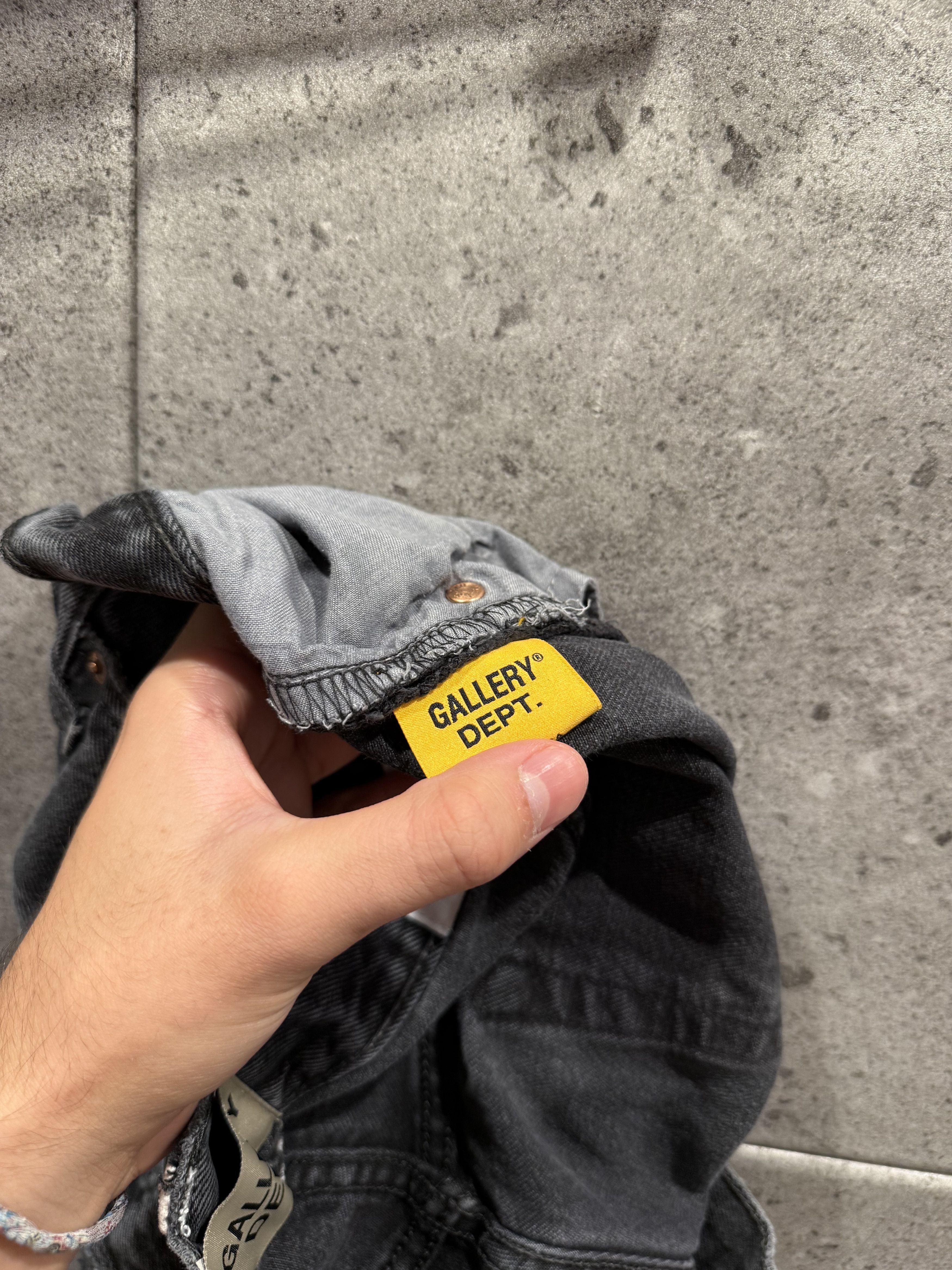 Gallery Dept. Gallery dept fuck face distressed denim Size US 33 - 10 Thumbnail
