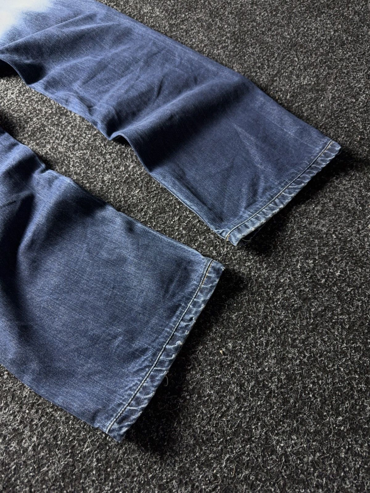 Diesel 90s Diesel Industry Zip Back Pocket Jeans Made in Italy Y2K Size US 33 - 16 Thumbnail