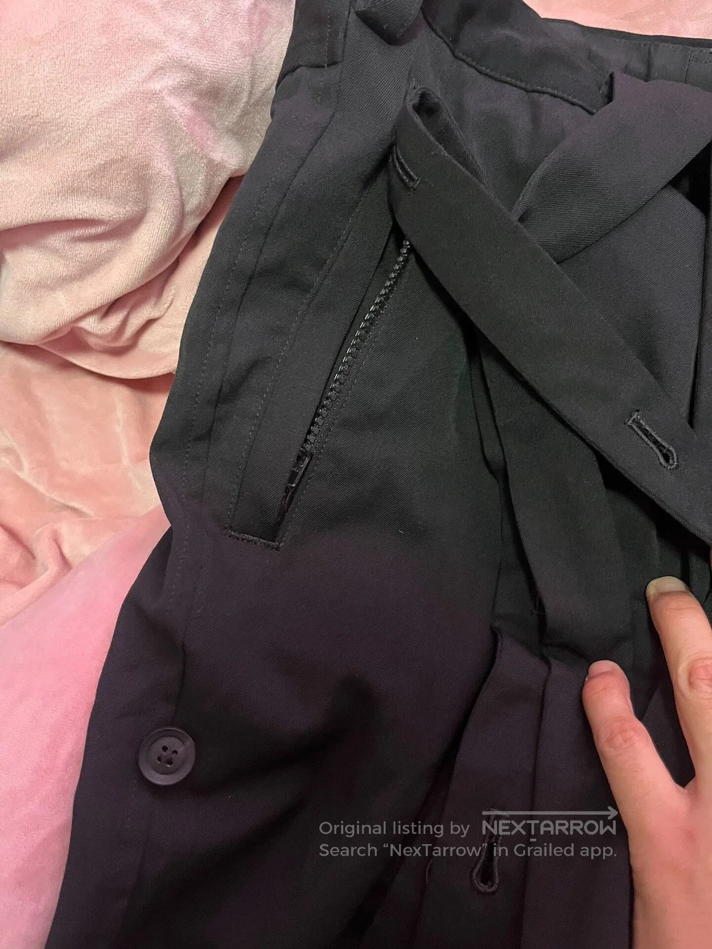 Yohji Yamamoto Yohji Yamamoto Black Cut. Size US 28 / EU 44 - 5 Thumbnail