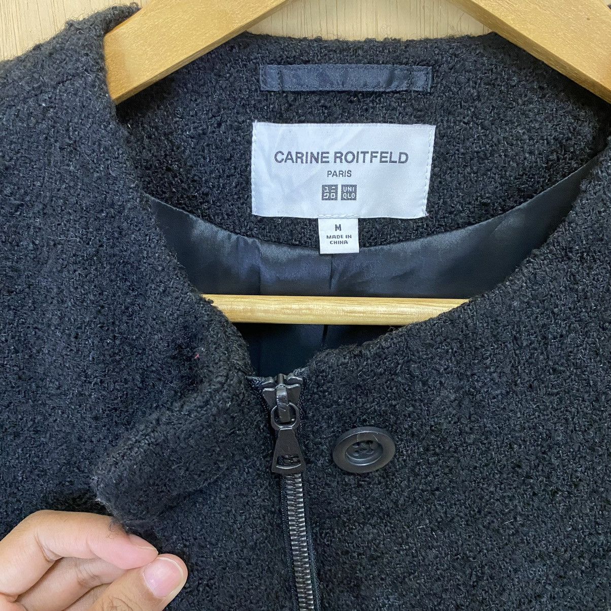 Japanese Brand Carine Roiftend Paris Zipper Cropped Jacket Size S / US 4 / IT 40 - 5 Thumbnail