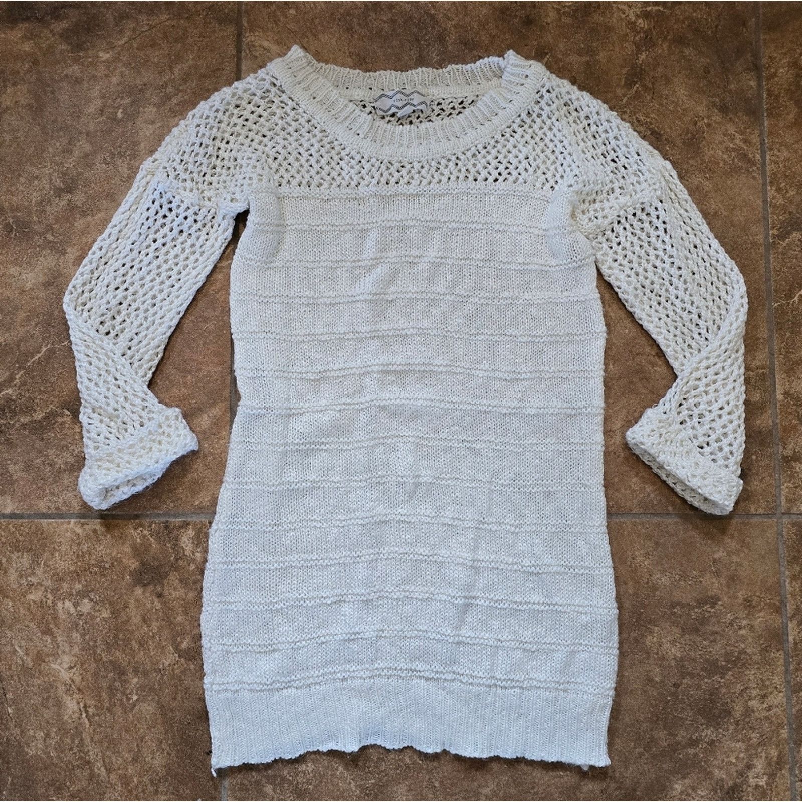 Other White Knit PR Sweater 3/4 Sleeve Size M / US 6-8 / IT 42-44 - 1 Thumbnail