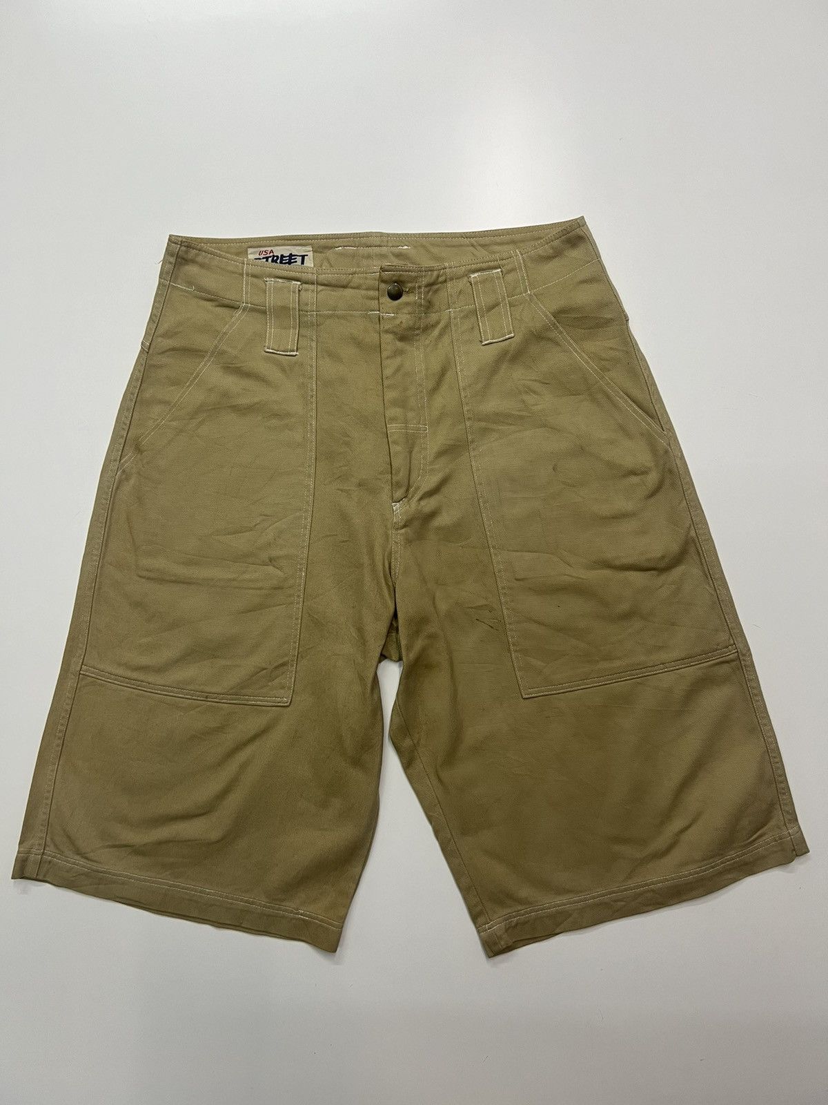 image of Usa Street Short Pant Size 36 in Khaki, Men's