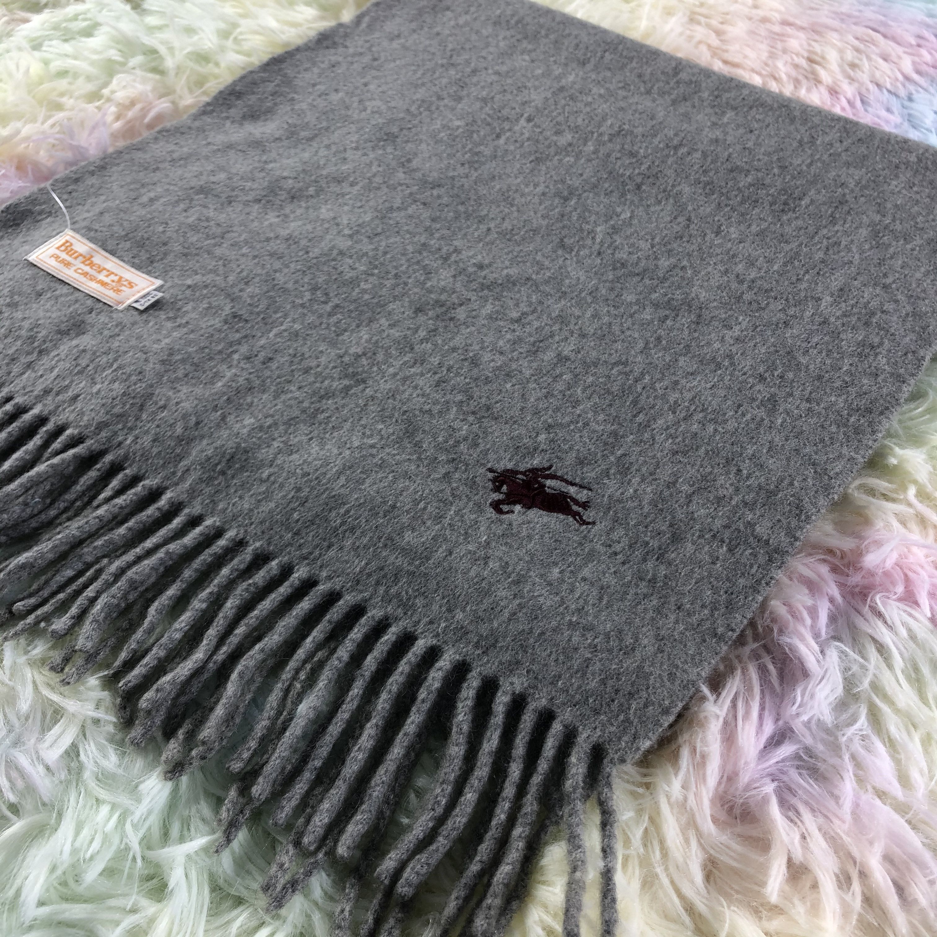 Burberry × Vintage Burberry Scarf / Muffler / Neckwear - KM203 Size ONE SIZE - 3 Thumbnail