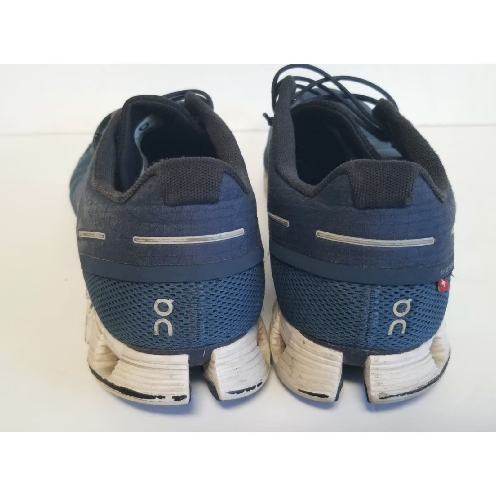 Vintage On Cloud 5 Mens Size 11.5 Blue White Athletic Running Sneakers See Pics Size US 12 / EU 45 - 3 Thumbnail