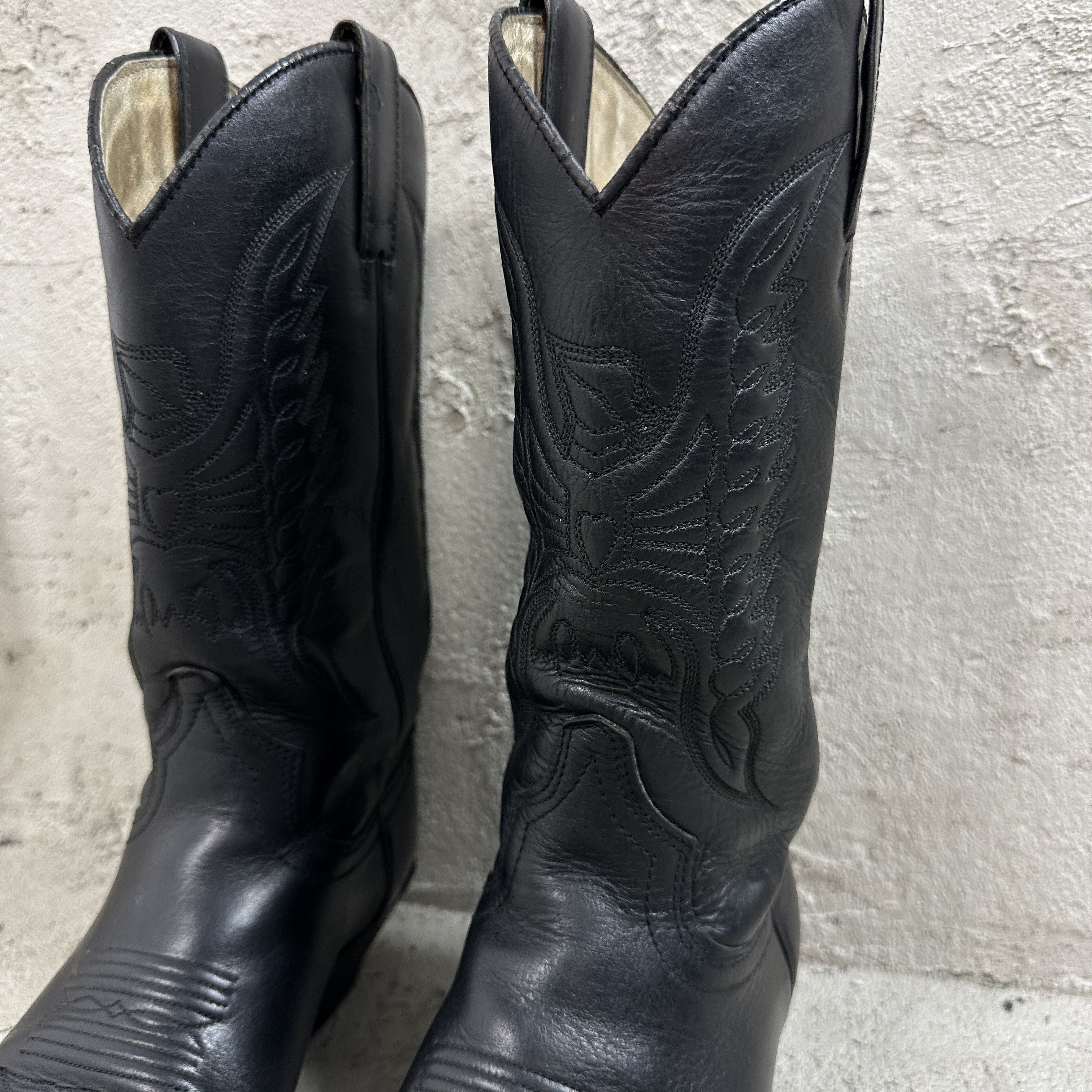 Sendra × Vintage Vintage Embossed Leather Sendra Cowboy Boots Size US 7 / IT 37 - 8 Thumbnail