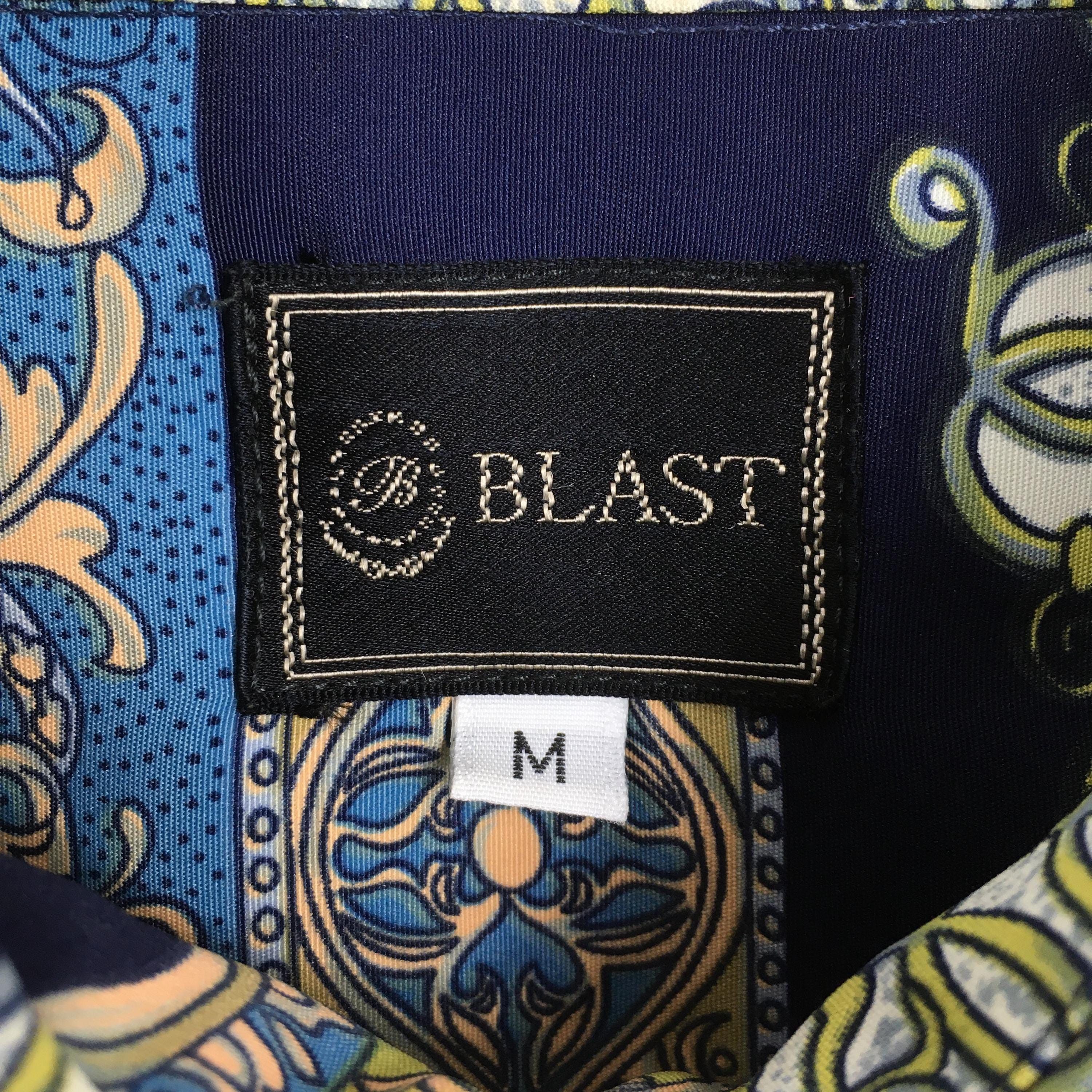 Vintage Novelty Baroque Floral Pop Art Polyester Shirt Medium Size US M / EU 48-50 / 2 - 5 Thumbnail