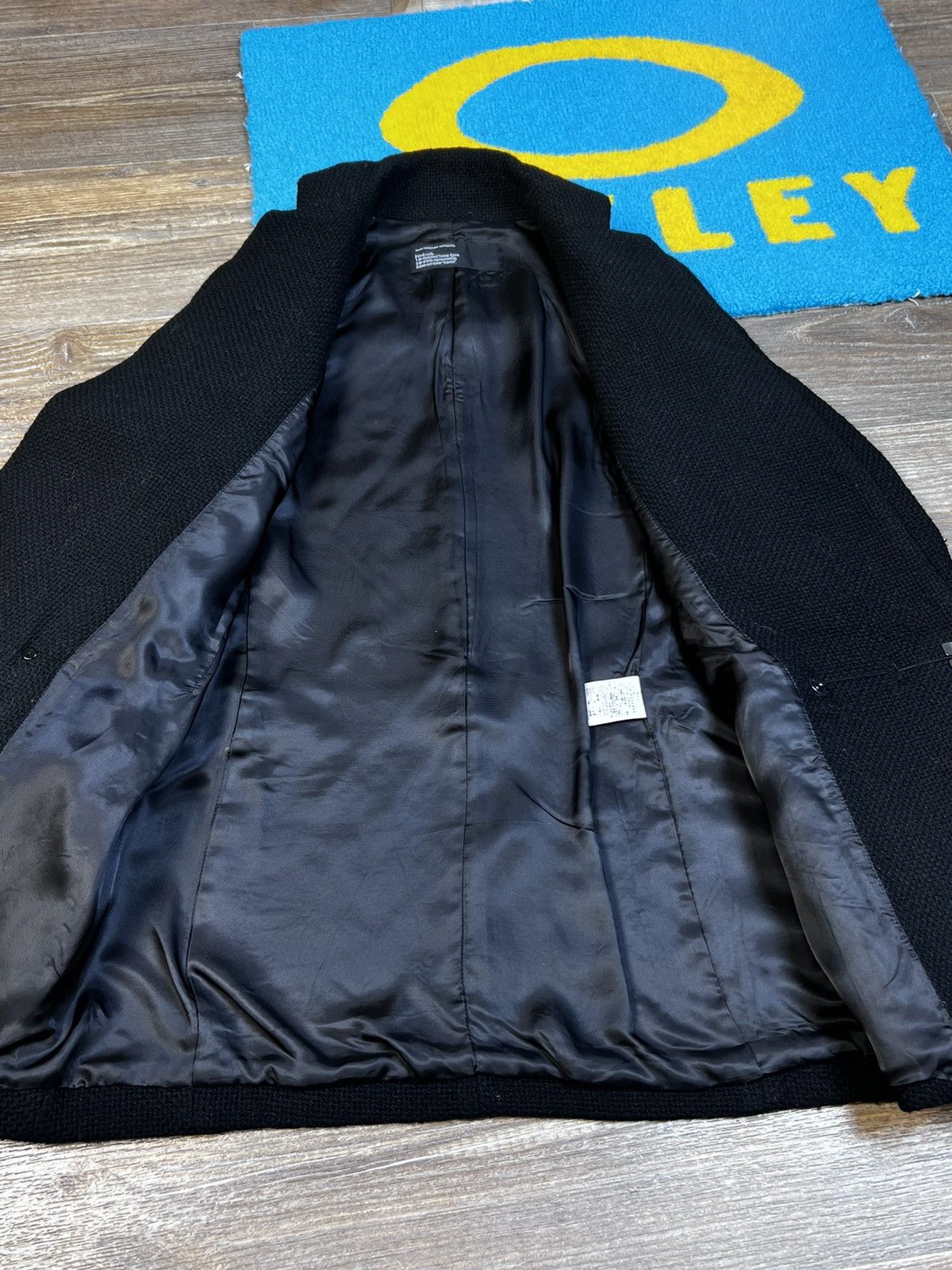 Japanese Brand × MASAHIROMARUYAMA × Vintage Masahiko Maruyama Rib Knit Black Wool Jacket Size 1 Size M / US 6-8 / IT 42-44 - 12 Thumbnail