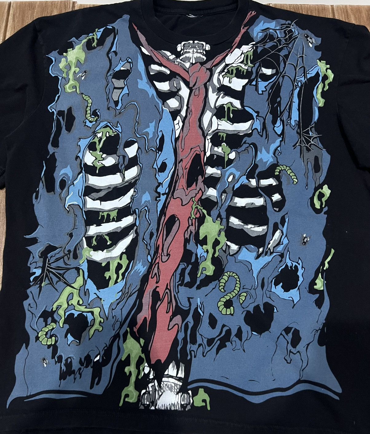 Other Ribcage Zombie Black Tee Size US L / EU 52-54 / 3 - 2 Thumbnail