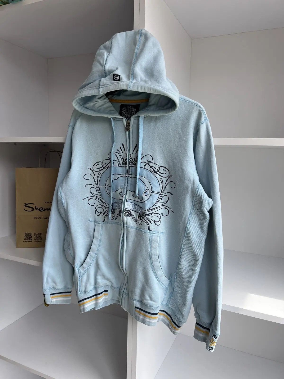Ecko Unltd. × Vintage Vintage Ecko Y2k Style Hoodie Size US M / EU 48-50 / 2 - 4 Thumbnail
