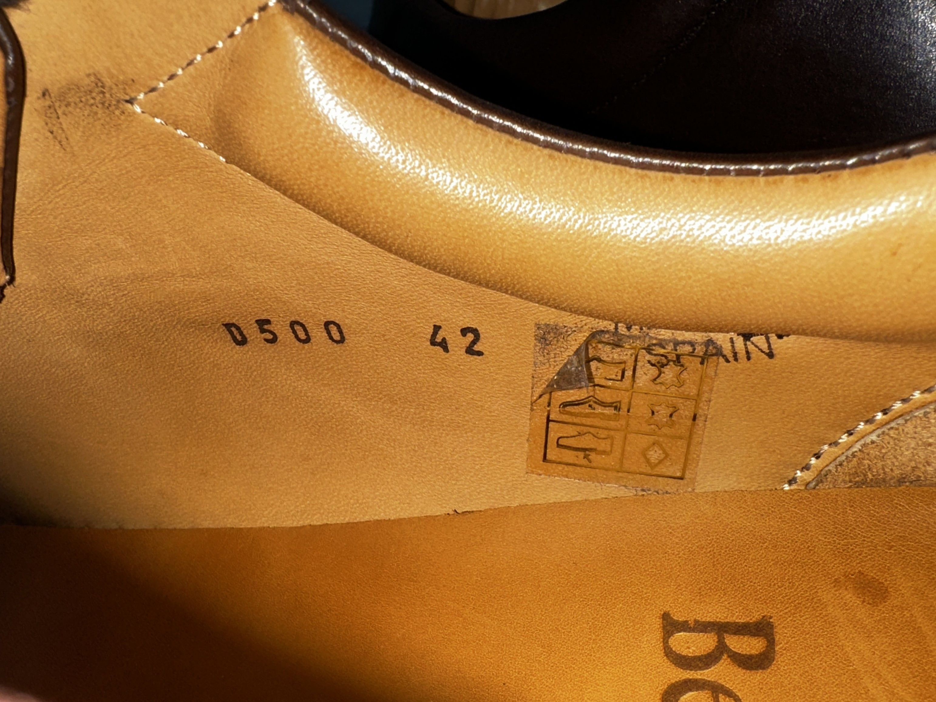 Berwick 1707 BERWICK 1707 D500 Leather Shoes Made In Spain Luxury Brand Size US 9 / EU 42 - 11 Thumbnail