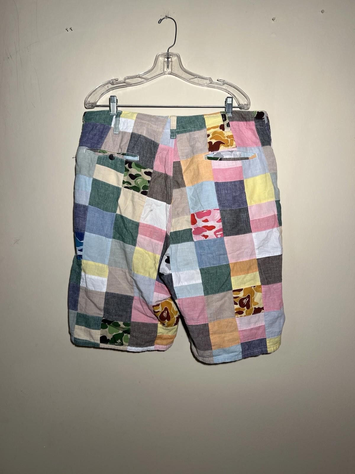 Bape A Bathing Ape BAPE Multi Camo Patchwork Cargo Shorts L Size US 34 / EU 50 - 7 Thumbnail