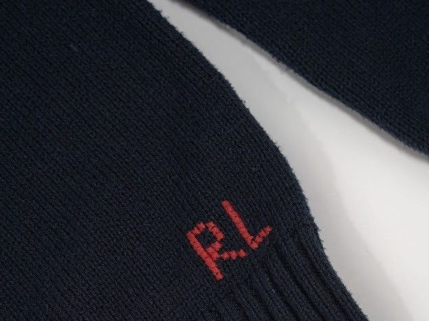 Polo Ralph Lauren Polo Ralph Laảuen Iconic Bear Cotton Sweater Navy Size US XS / EU 42 / 0 - 5 Thumbnail