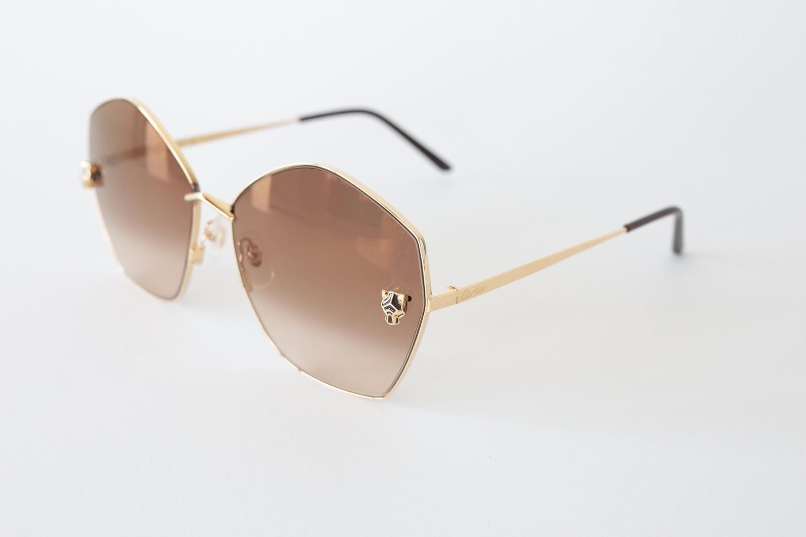 Cartier New Cartier eyewear optical sunglasses CT0356S 002 gold Size ONE SIZE - 1 Thumbnail