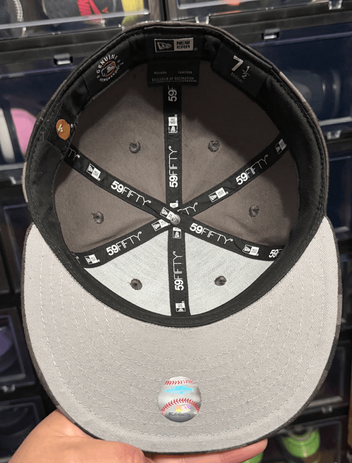 Bape BAPE x MLB New Era 59Fifty Fitted Cap Sox Camo Black 7 1/2 Size ONE SIZE - 7 Thumbnail