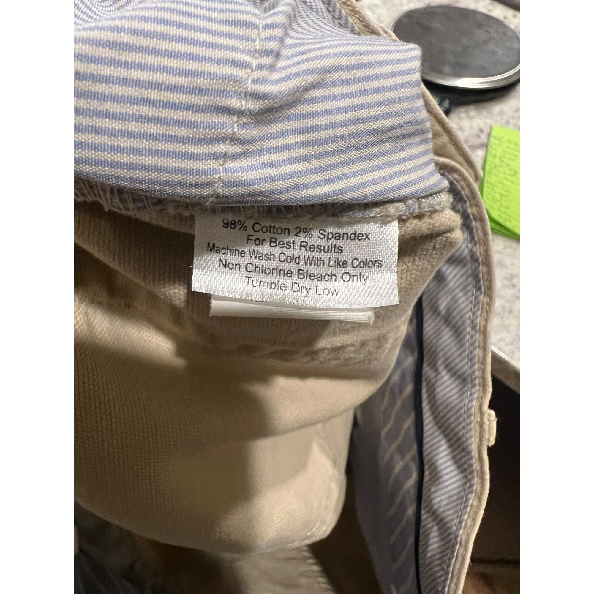 Peter Millar Peter Millar Khaki Pants - Size 33x34 Size US 33 - 5 Thumbnail