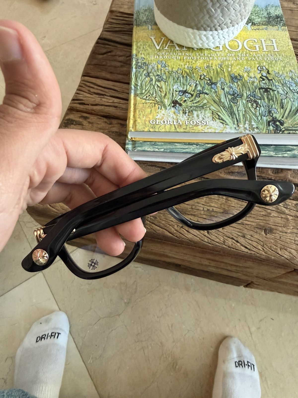 Chrome Hearts Chrome hearts TRITITSAGAIN glasses Size ONE SIZE - 2 Thumbnail