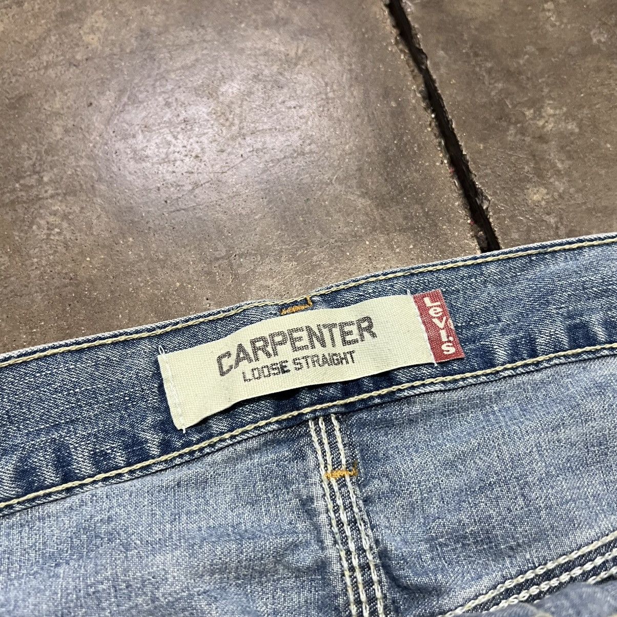 Vintage Vintage Y2K Levi Baggy Carpenter Jeans Skater Denim Faded Size US 38 / EU 54 - 10 Thumbnail