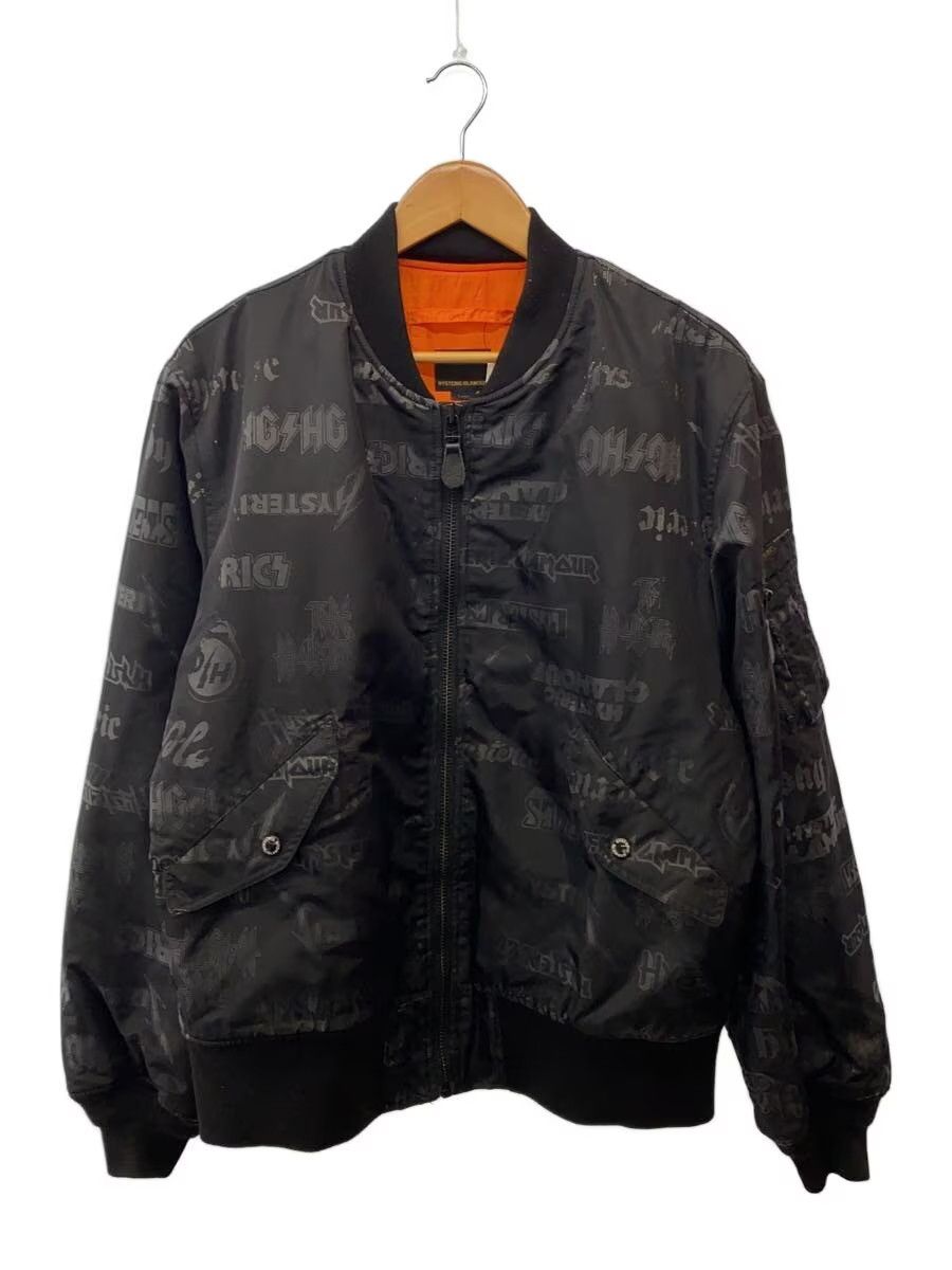 Hysteric Glamour Multi Heavy Metal Logo MA-1 Bomber Jacket Size US L / EU 52-54 / 3 - 1 Thumbnail