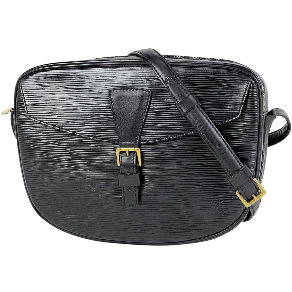 Louis Vuitton Gennefeille Shoulder Bag Epi Noir