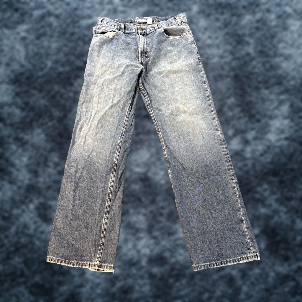 Old Navy VINTAGE Old Navy Jeans Mens 36x32 Boot Cut Medium Blue Denim Regular 5-Pocket Design Zipper Button Boys? Size US 36 / EU 52 - 1 Thumbnail