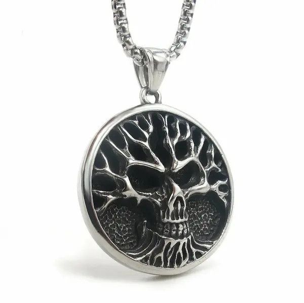 Jewelry Kihara x Maezo Skull Necklace Punk Style Size ONE SIZE - 2 Thumbnail