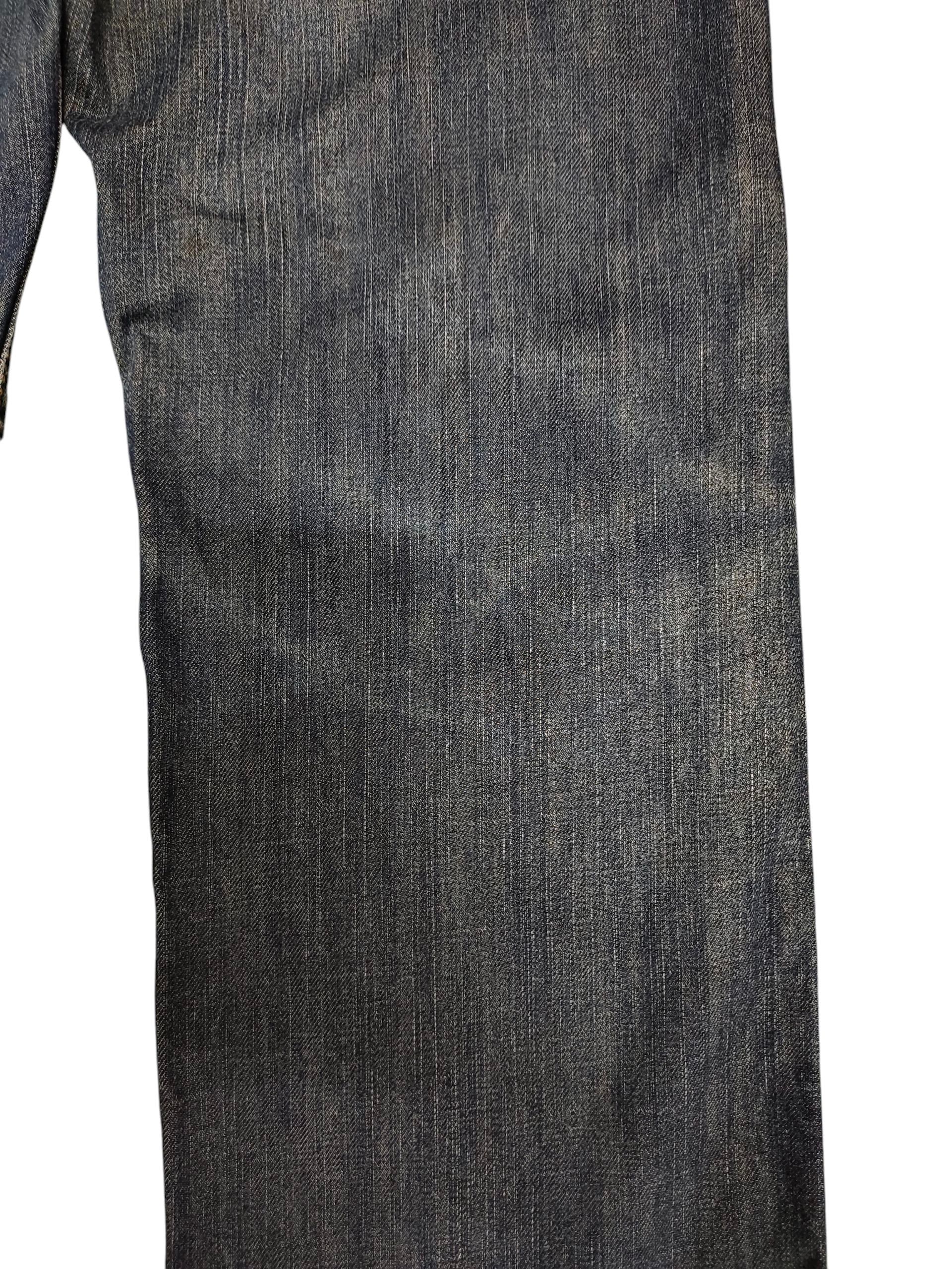 Levi's Vintage Clothing Vintage 2000s Levis 703 Clawmark Distress Faded Denim Jeans Size US 30 / EU 46 - 3 Thumbnail