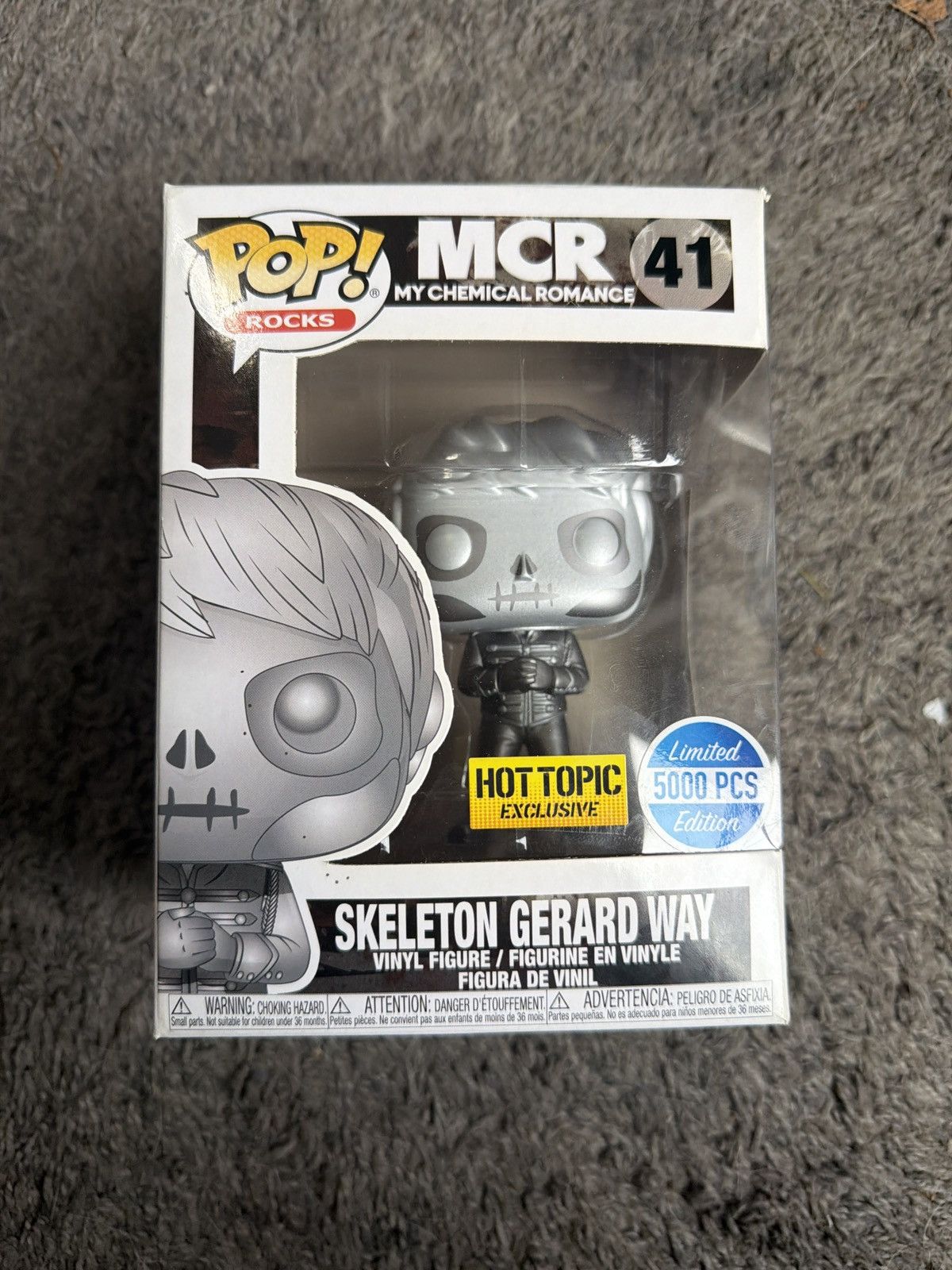 My Chemical Romance Funko Pop! Skeleton Gerard Way Vinyl Figure