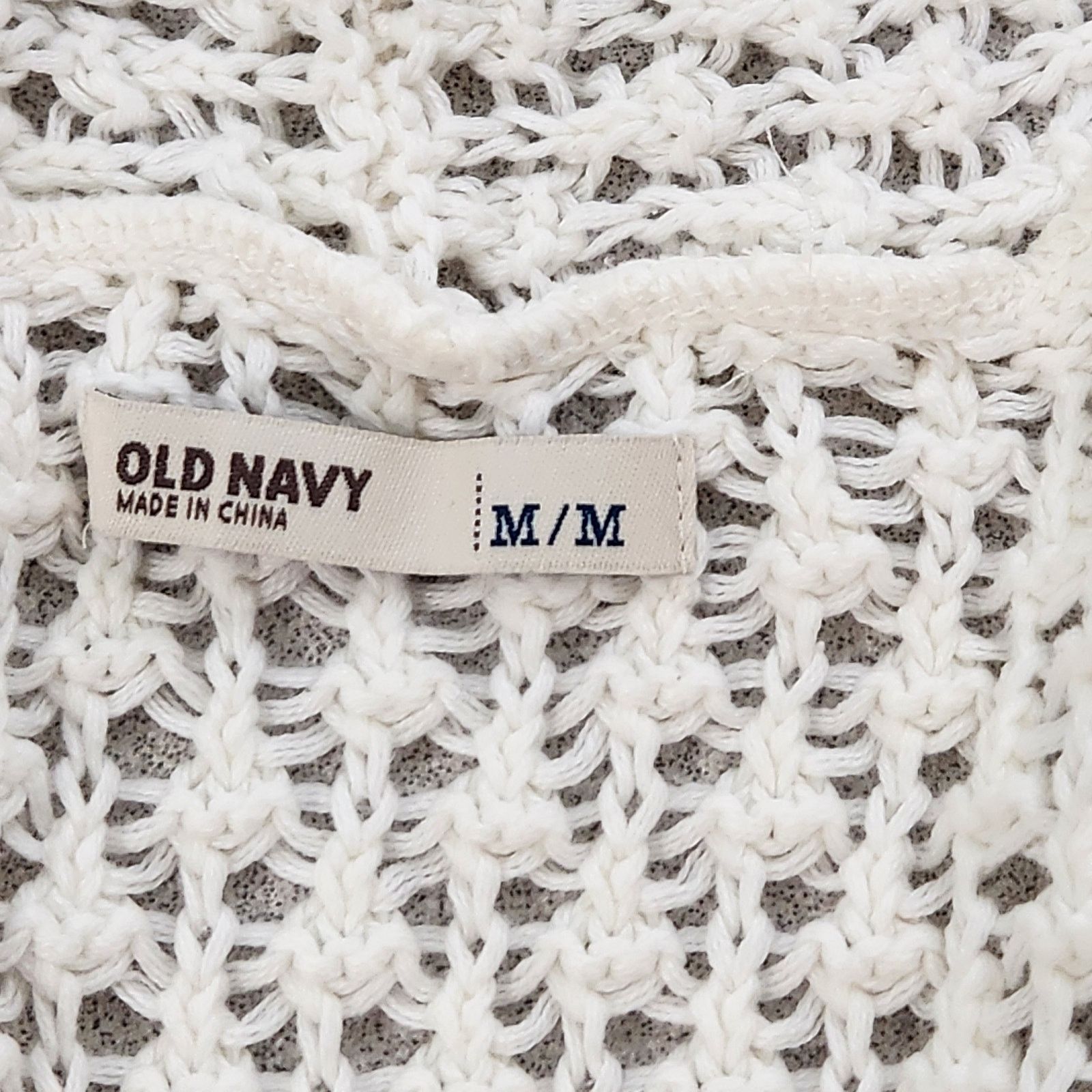 Other Old Navy Cream Short Dolman Sleeves Cardigan Medium Size M / US 6-8 / IT 42-44 - 5 Thumbnail